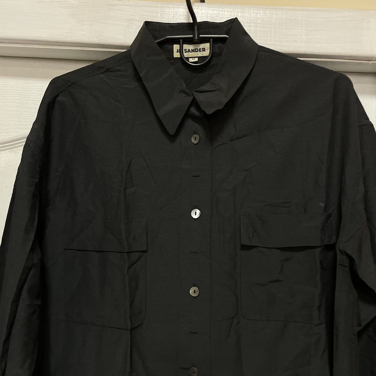 Japanese Brand × Jil Sander × Raf Simons Jil Sander 40 Tuxedo Pleated Shirt tee button up ninja old Size US M / EU 48-50 / 2 - 3 Thumbnail