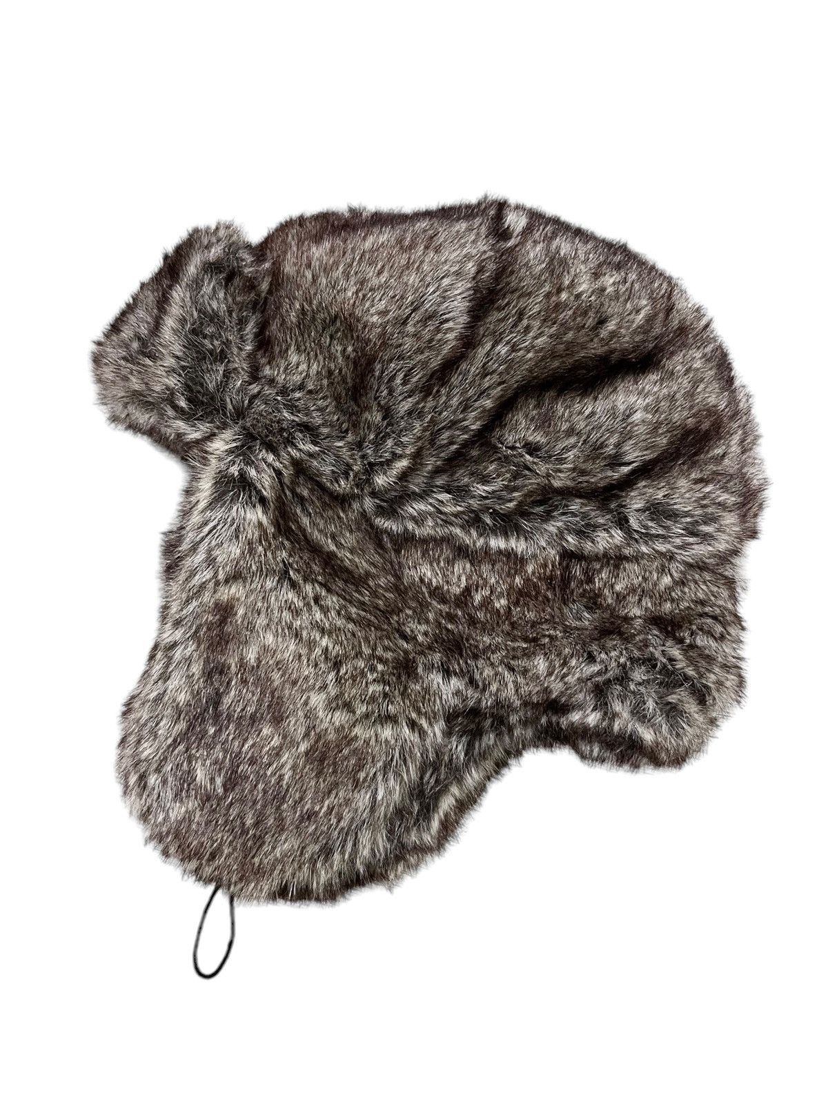 Japanese Brand 🔥GRUNGE🔥Vintage Faux Fur Trapper Hat 14Addiction LGB Style Size ONE SIZE - 5 Thumbnail