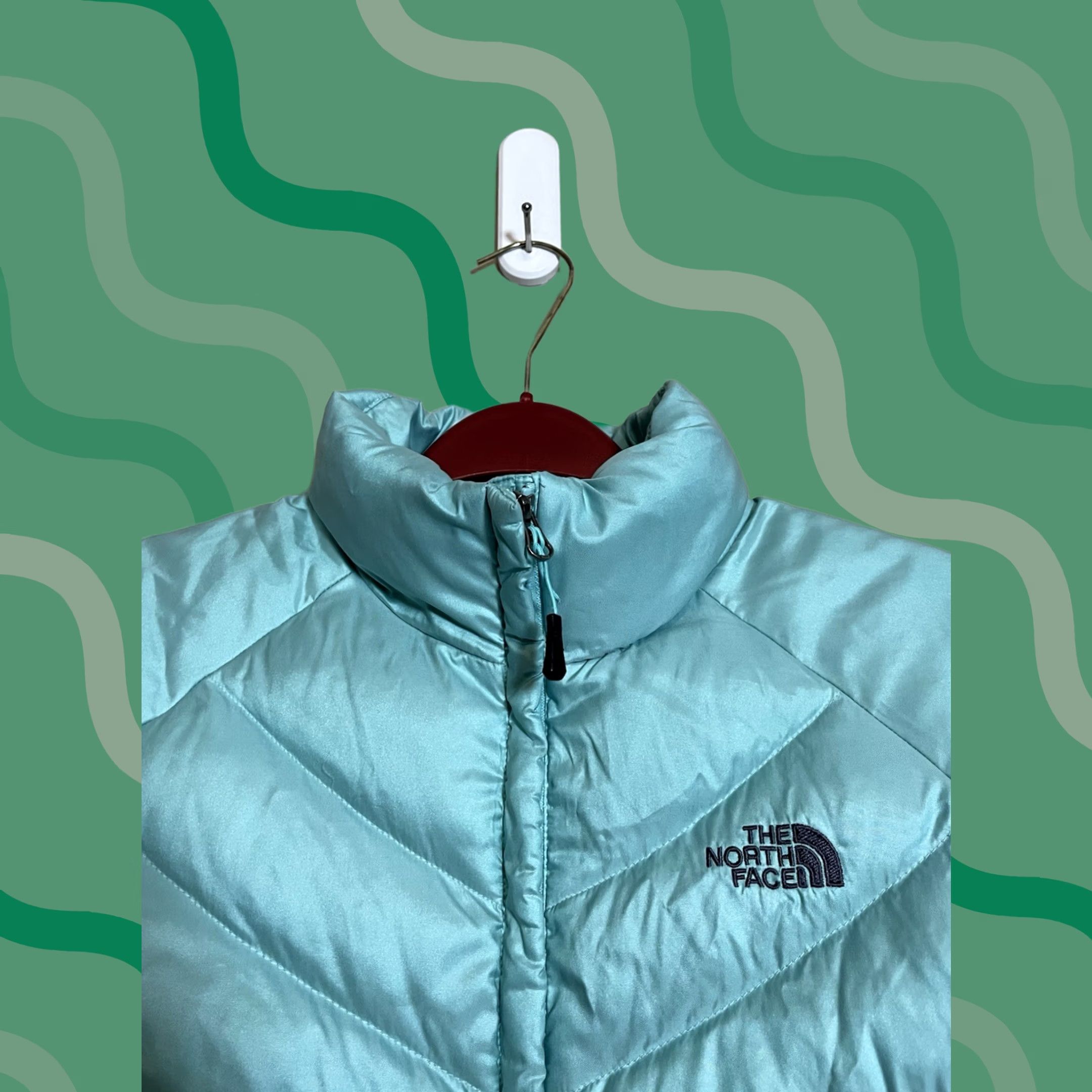 The North Face VINTAGE The North Face Goose Down 550 Light Blue Puffer Jacket Coat Women’s M Blue Puffer Jacket The North Face Mens Womens Boys Girls Size M / US 6-8 / IT 42-44 - 1 Thumbnail