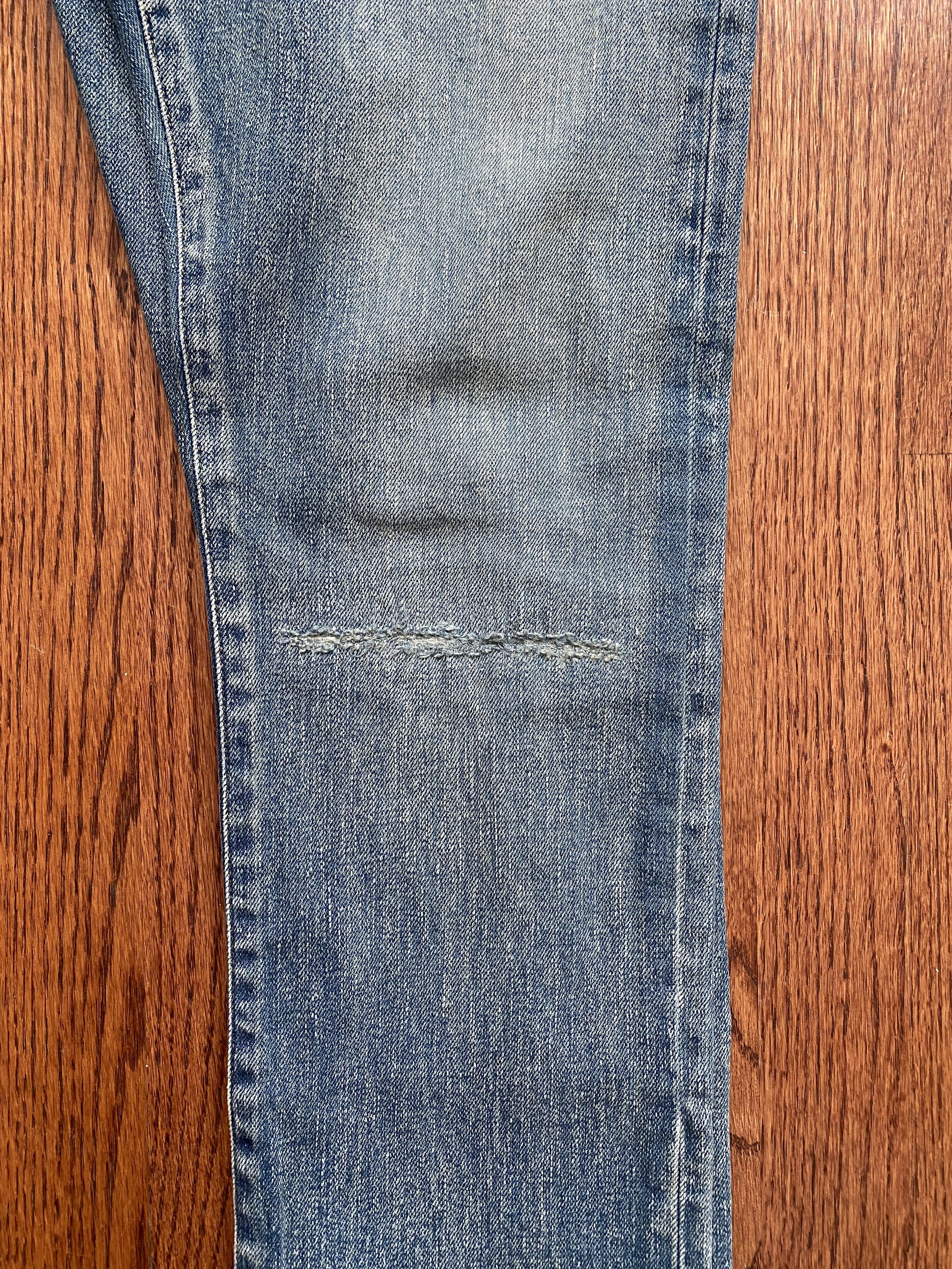 Saint Laurent Paris SLP Hedi Slimane D02 Denim Slim Fit 5 Pocket Size US 30 / EU 46 - 3 Thumbnail
