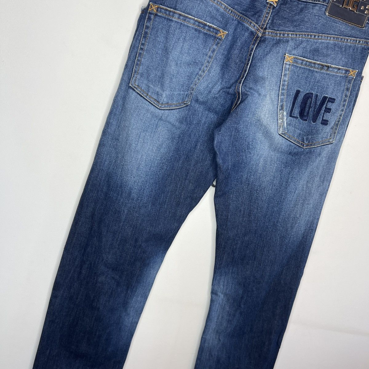 Dolce & Gabbana Dolce & Gabbana Love Jeans Denim Pants D&G Distressed Y2K Size US 34 / EU 50 - 9 Thumbnail