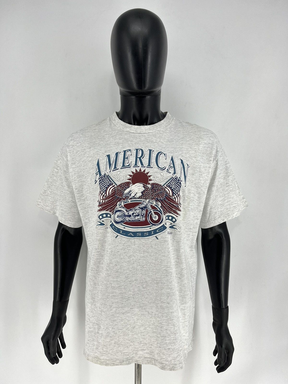 Harley Davidson Crazy Vintage American Chopper graphic T-shirt Bike tee Size US XL / EU 56 / 4 - 2 Thumbnail