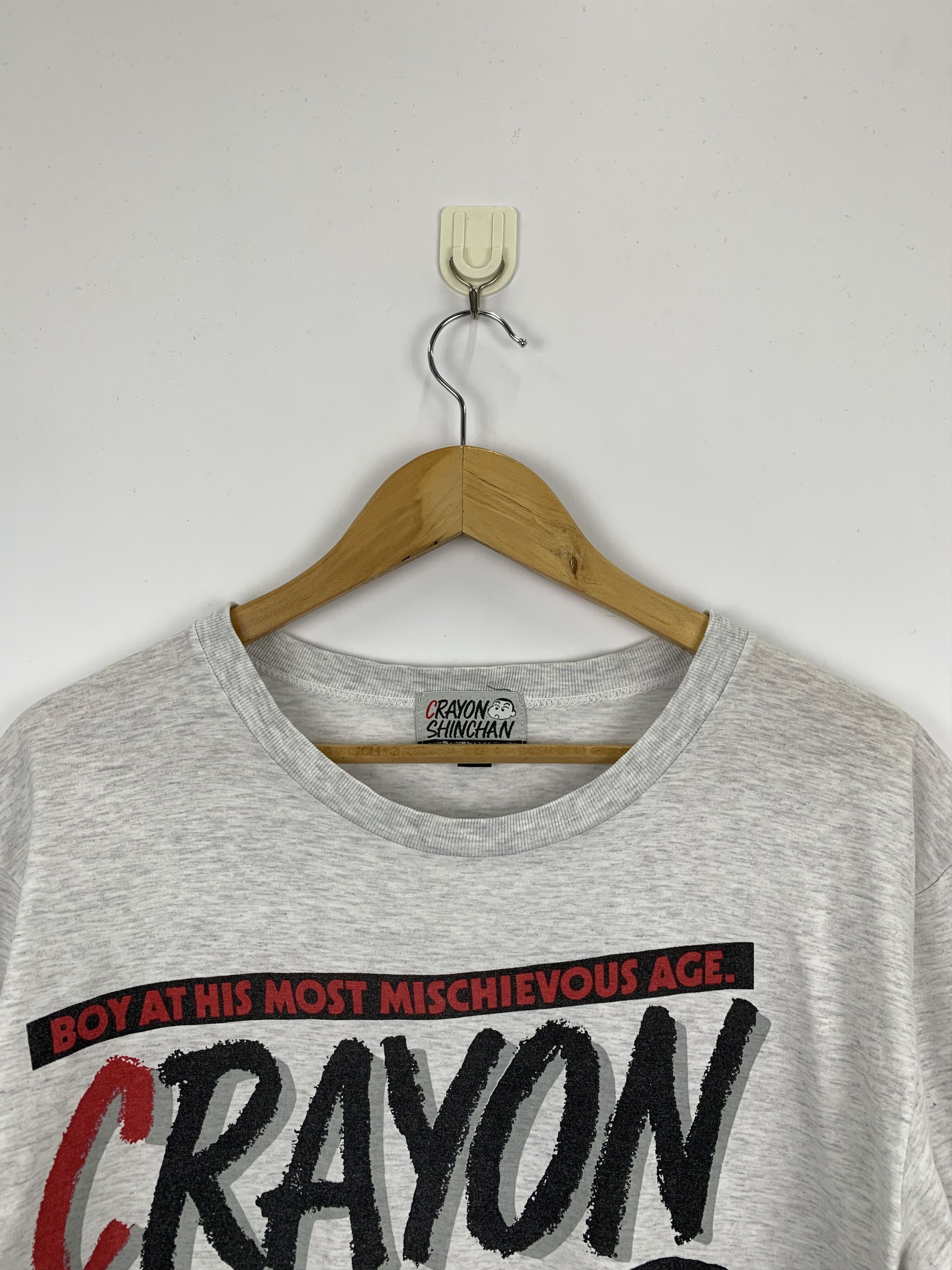 Anime × Japanese Brand × Vintage Vintage 90s Crayon Shinchan Japanese Anime T Shirt TA0036 Size US M / EU 48-50 / 2 - 3 Thumbnail