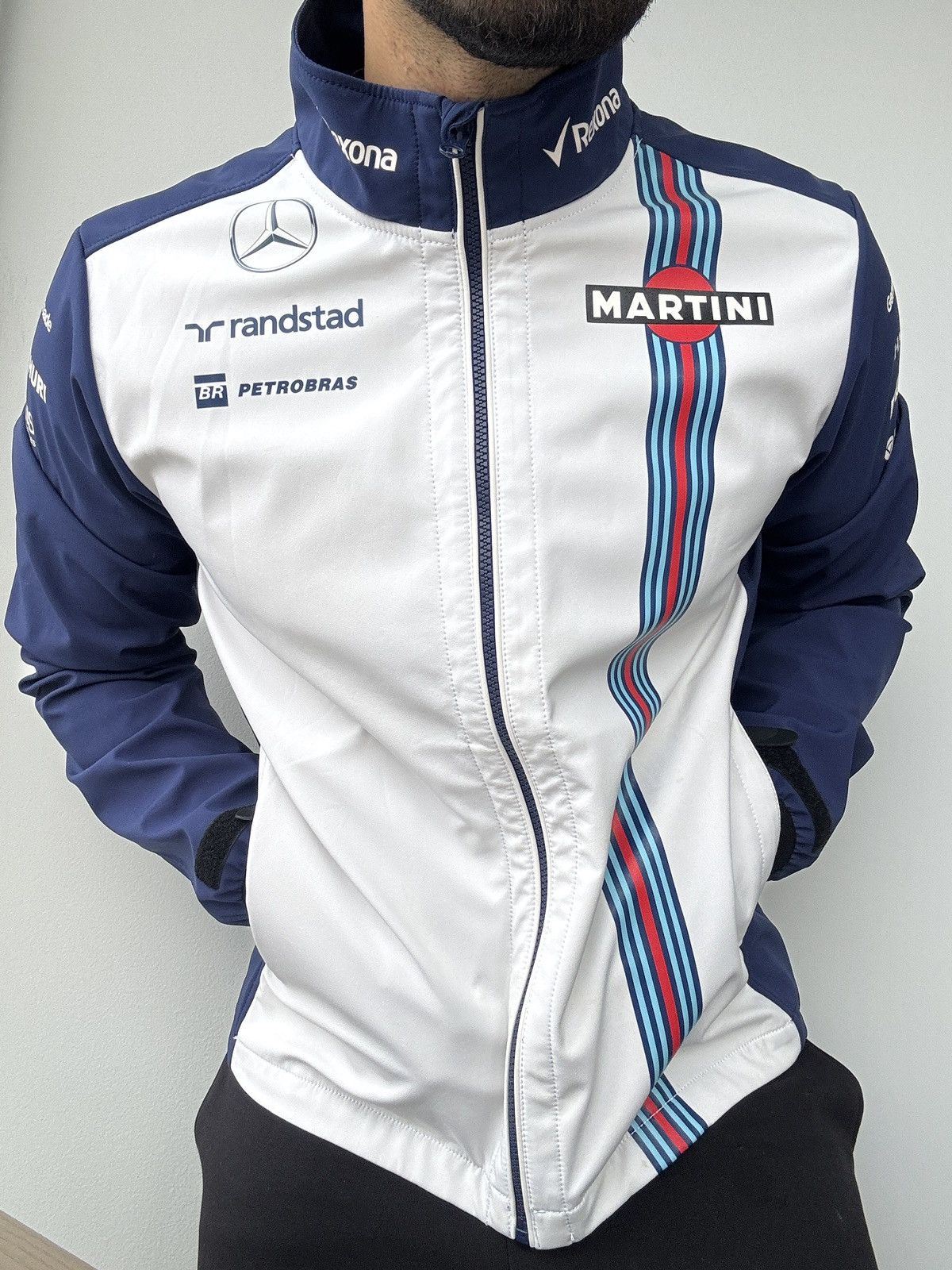 Mercedes-Benz Hackett London x Mercedes-Benz Martini Racing Jacket Size US L / EU 52-54 / 3 - 11 Thumbnail