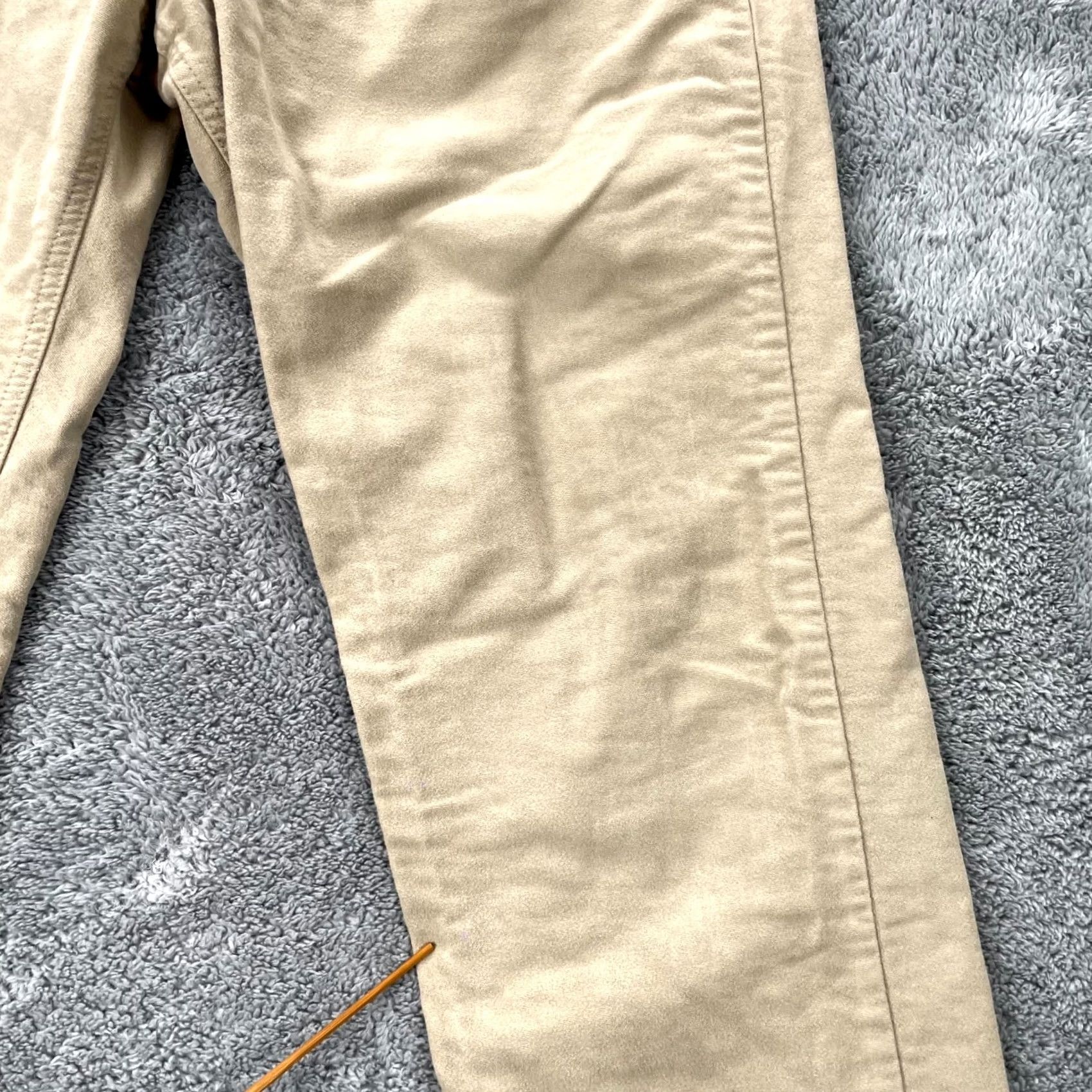 Marlboro VINTAGE Marlboro Classics Pants Mens 34x31 Beige Cotton 5-Pocket Design Straight Leg Jeans Regular Fit Waist 34 Block Logo 90s USA Classic Mens Size US 34 / EU 50 - 5 Thumbnail