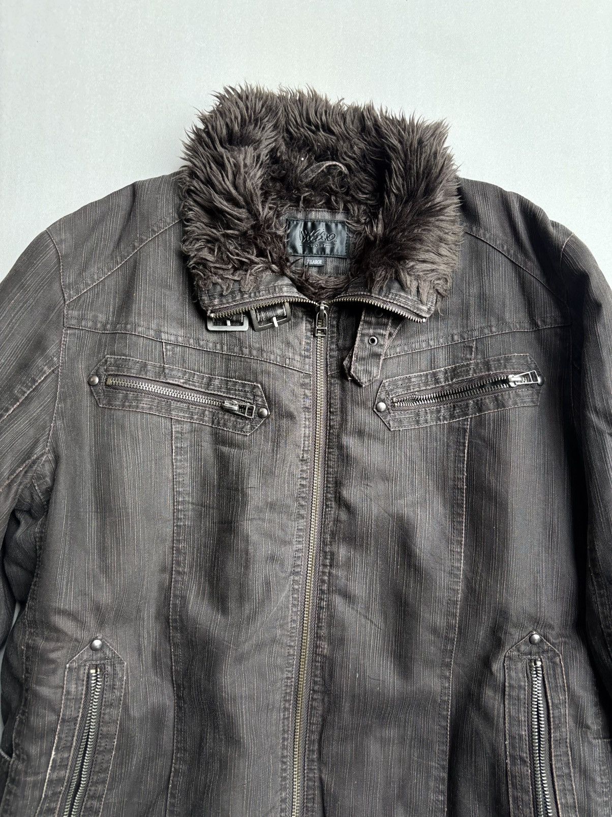 If Six Was Nine Mossino lace up jacket Size US L / EU 52-54 / 3 - 3 Thumbnail