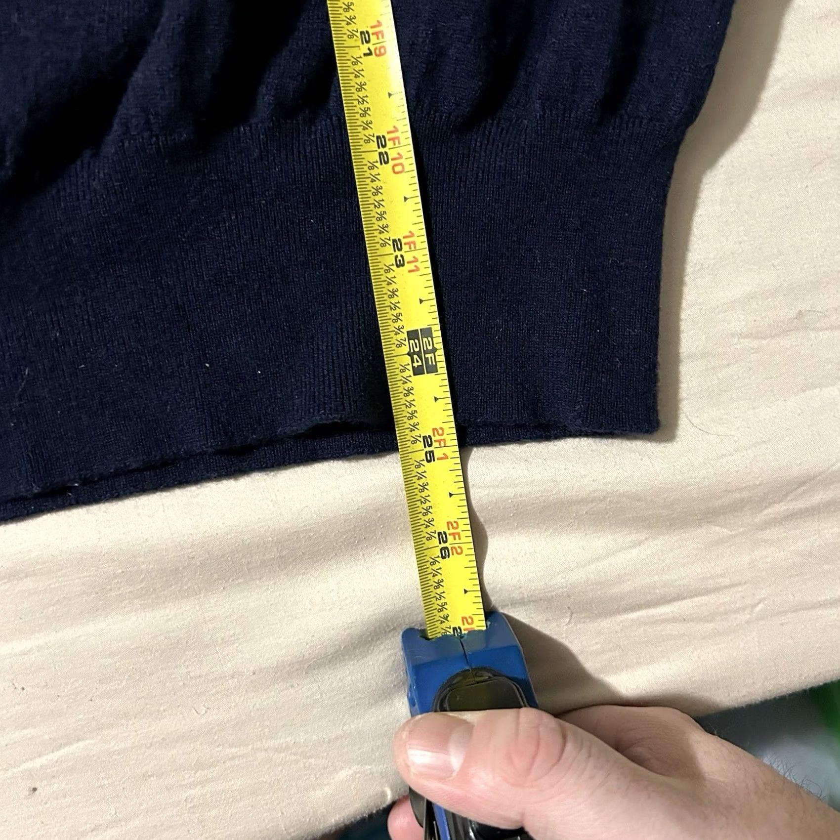 Peter Millar Peter Millar Merino Wool Golf Polo Sweater Navy L Mens Size US L / EU 52-54 / 3 - 5 Thumbnail
