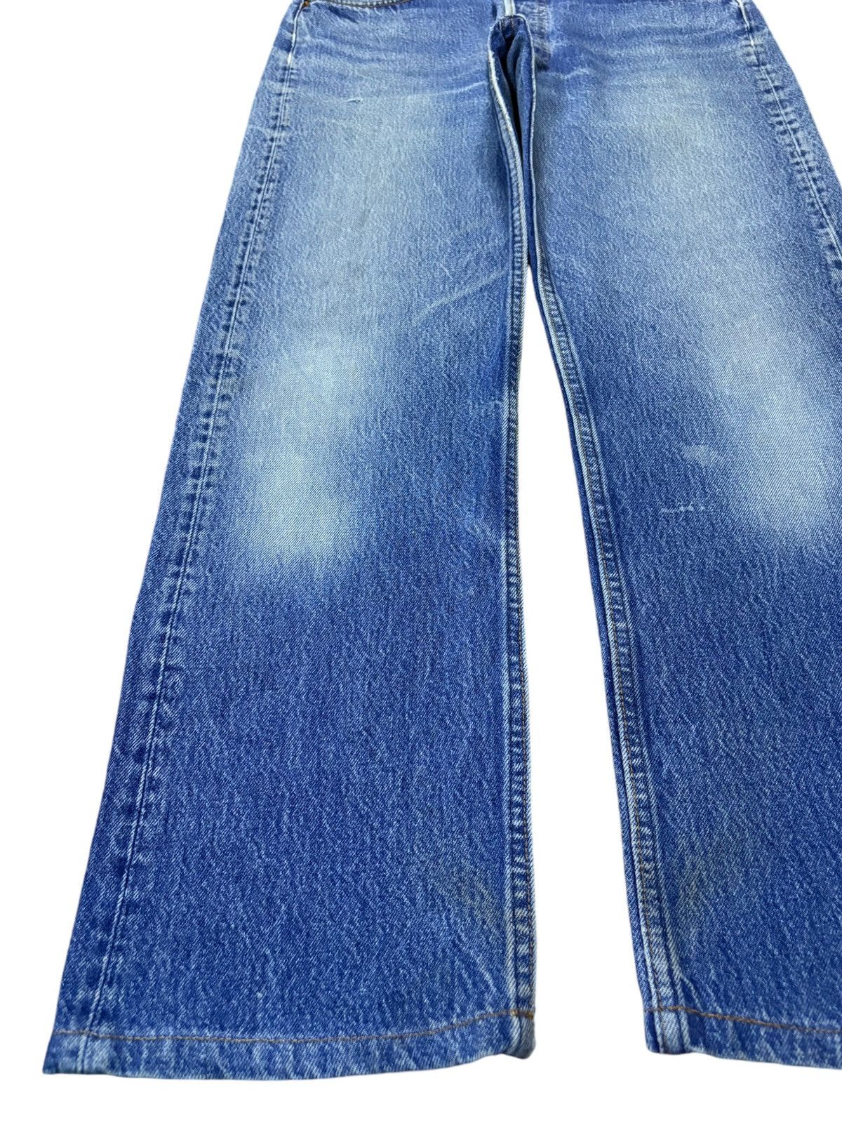 Levi's Vintage 90s Levis 501xx Mud Wash Distress Loose Jeans Size US 32 / EU 48 - 6 Thumbnail