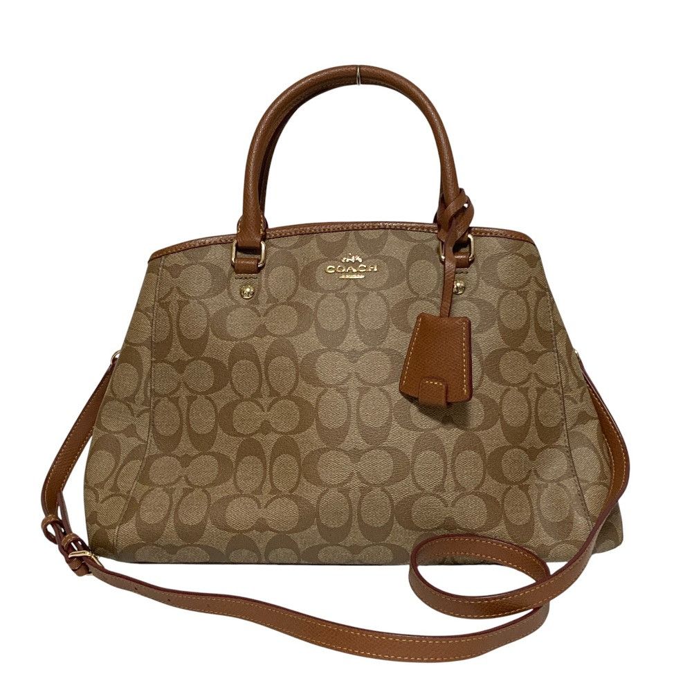 Coach Coach Coach Signature PVC 2way Bag Plastic / Synthetic Handbag ...