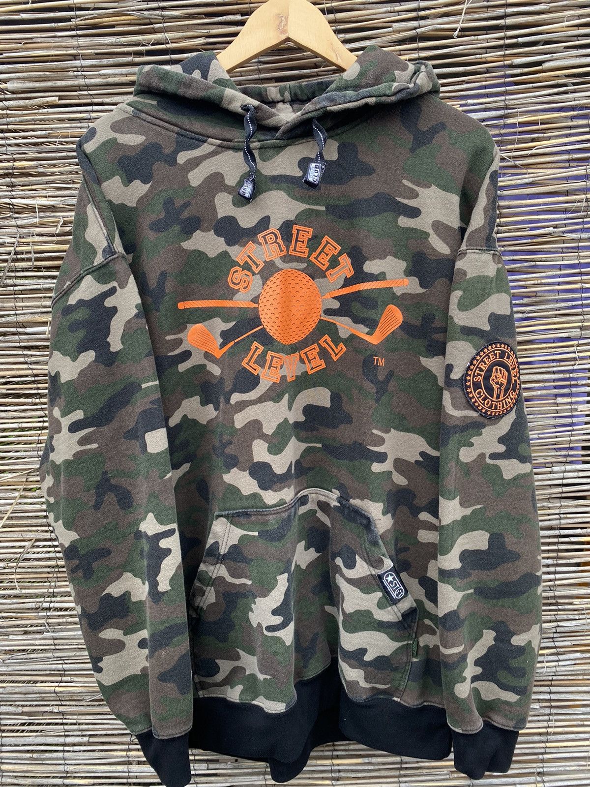 Vintage Vintage street level hoodie Size US XL / EU 56 / 4 - 1 Thumbnail