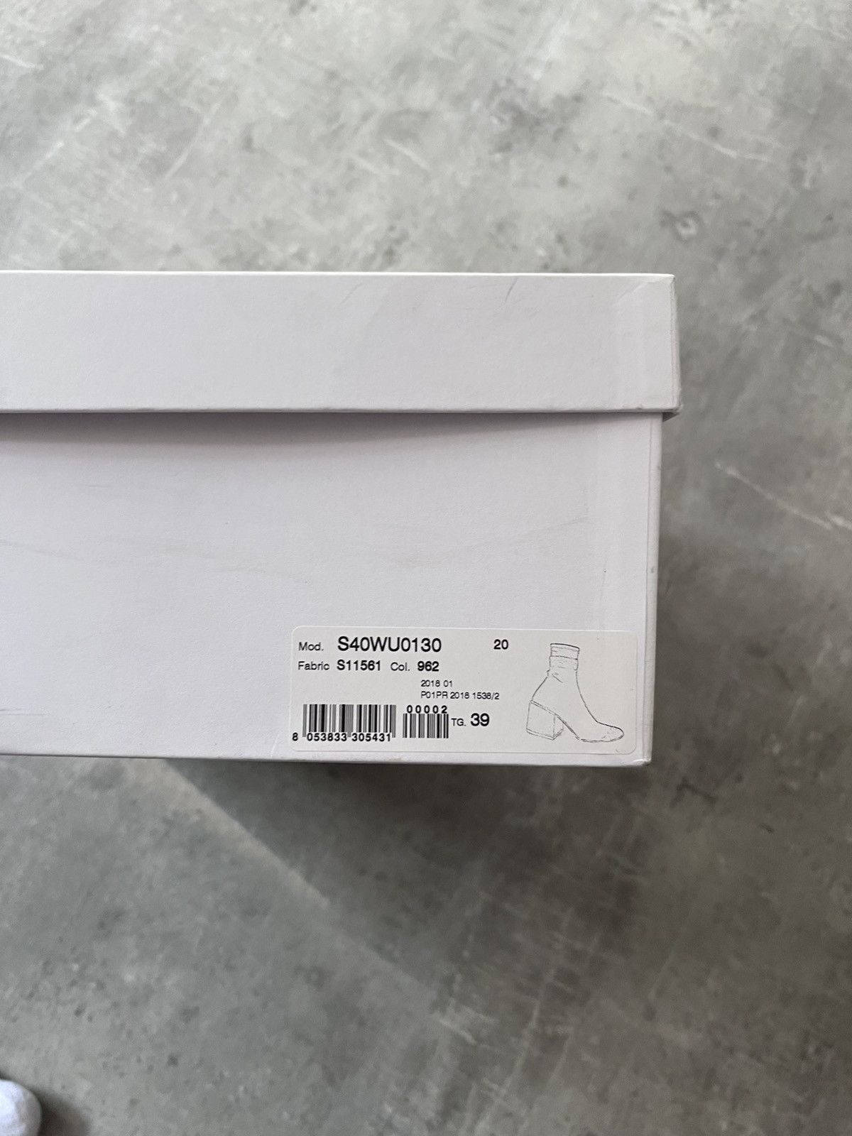 Maison Margiela Maison Margiela MM6 Faux Leather Socks Ankle heels Size US 9 / IT 39 - 19 Thumbnail
