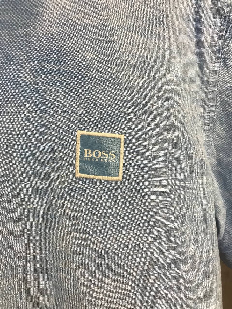 Hugo Boss Hugo Boss luxury designer logo shirt Size US L / EU 52-54 / 3 - 3 Thumbnail