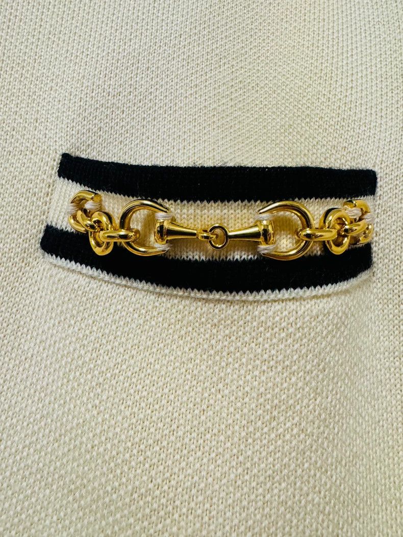 Gucci Gucci Double G horse buckle wool round-neck dress 2504-Next Size S / US 4 / IT 40 - 3 Thumbnail