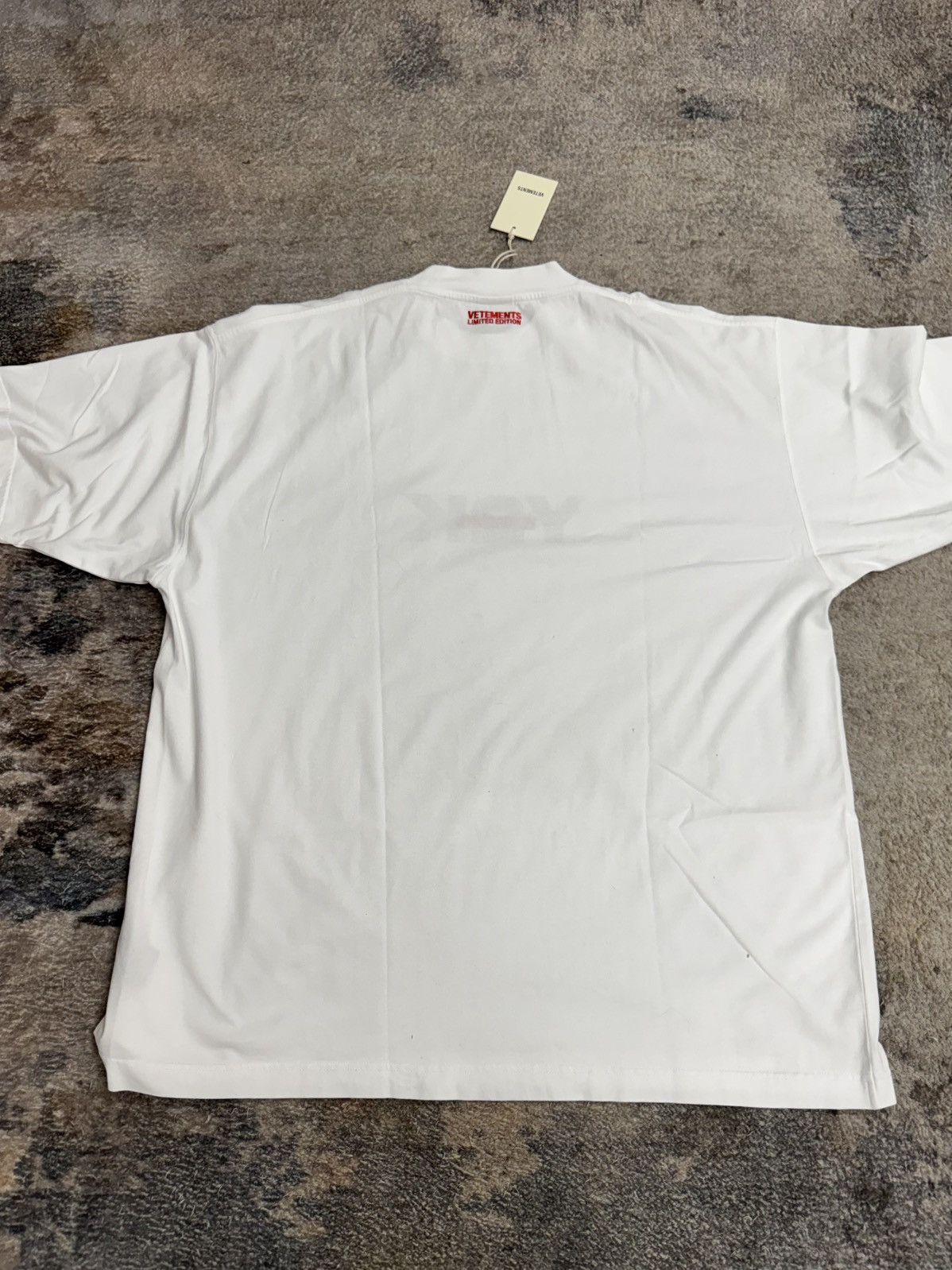 Vetements VETEMENTS Y2K-print cotton T-shirt Size US S / EU 44-46 / 1 - 2 Thumbnail