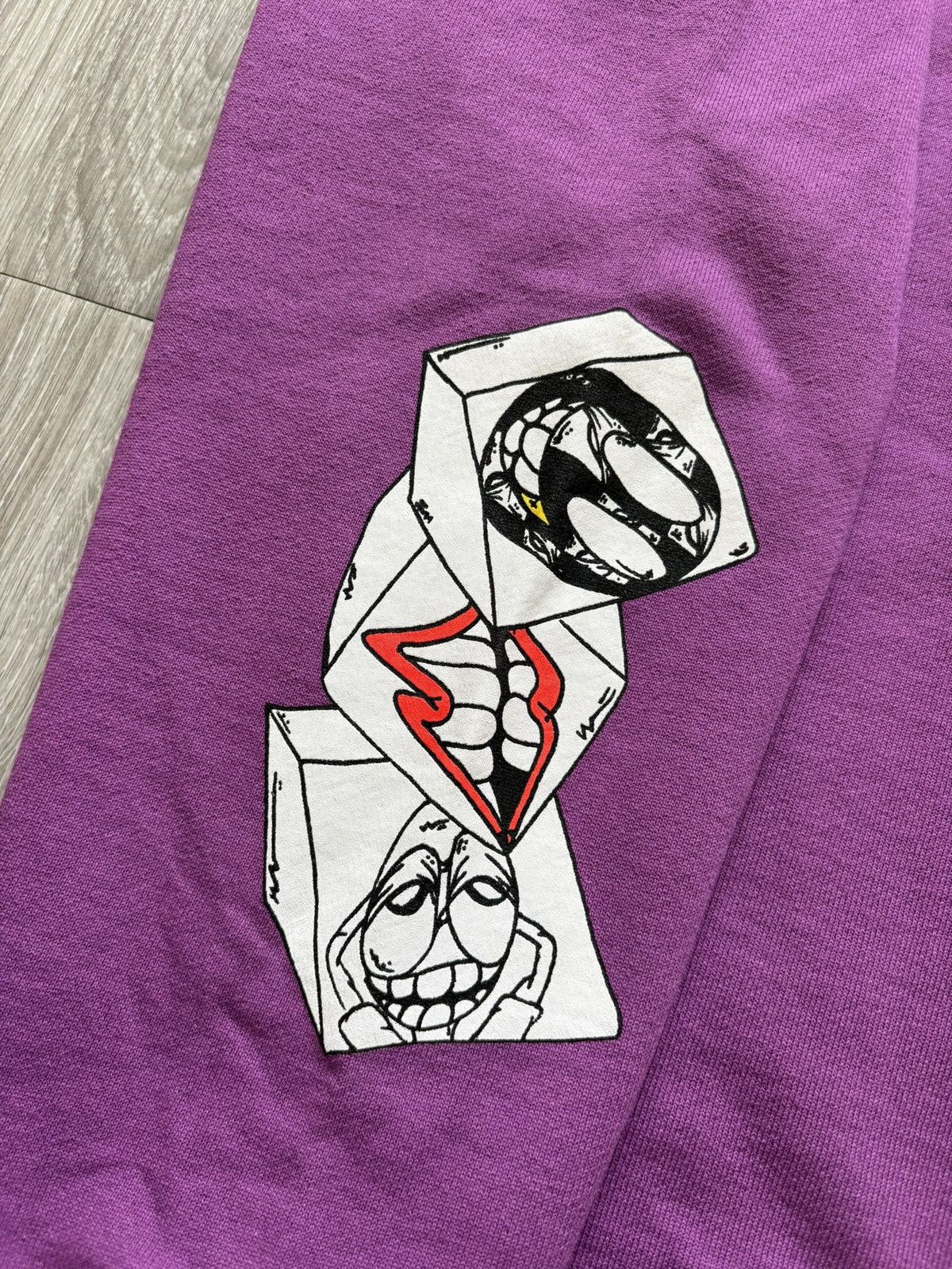 Chrome Hearts Chrome Hearts Matty Boy Purple An Thats That Crewneck Size US L / EU 52-54 / 3 - 5 Thumbnail