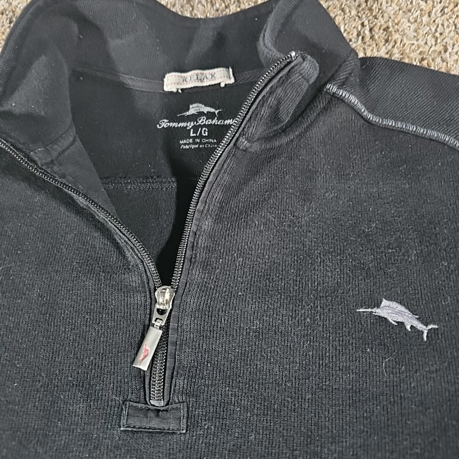 Tommy Bahama Tommy Bahama Relax 1/4 Zip L Sweater Size US L / EU 52-54 / 3 - 2 Thumbnail