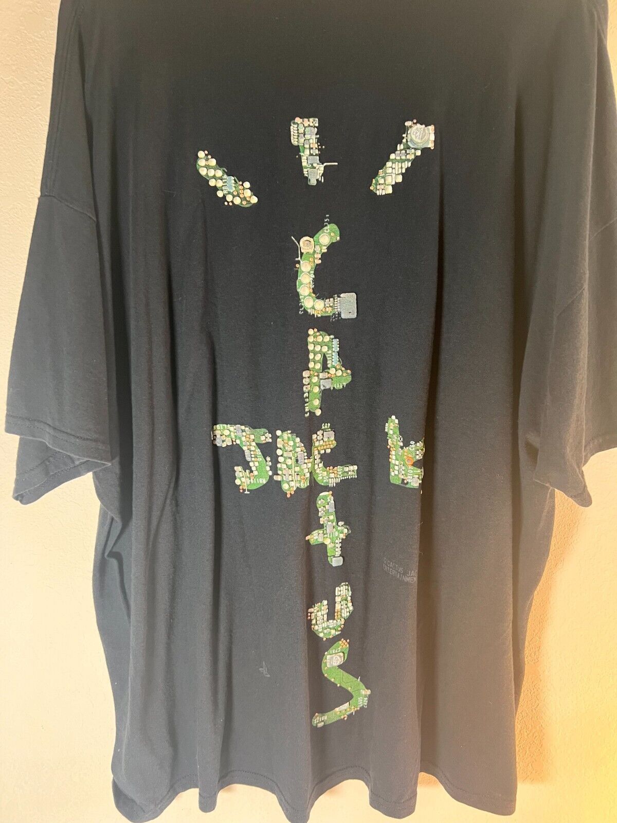 Travis Scott Travis Scott Motherboard Logo Youth T-Shirt Black Size US XL / EU 56 / 4 - 13 Thumbnail