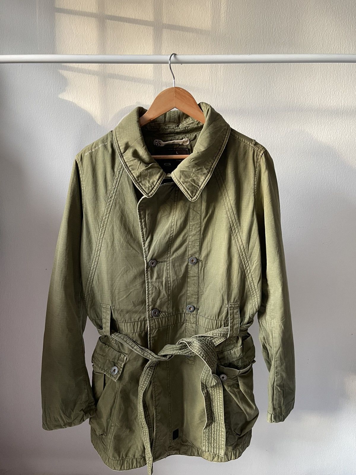 G-Star 2000s G-Star Raw 3301 Parka Jacket b3 Size US L / EU 52-54 / 3 - 5 Thumbnail