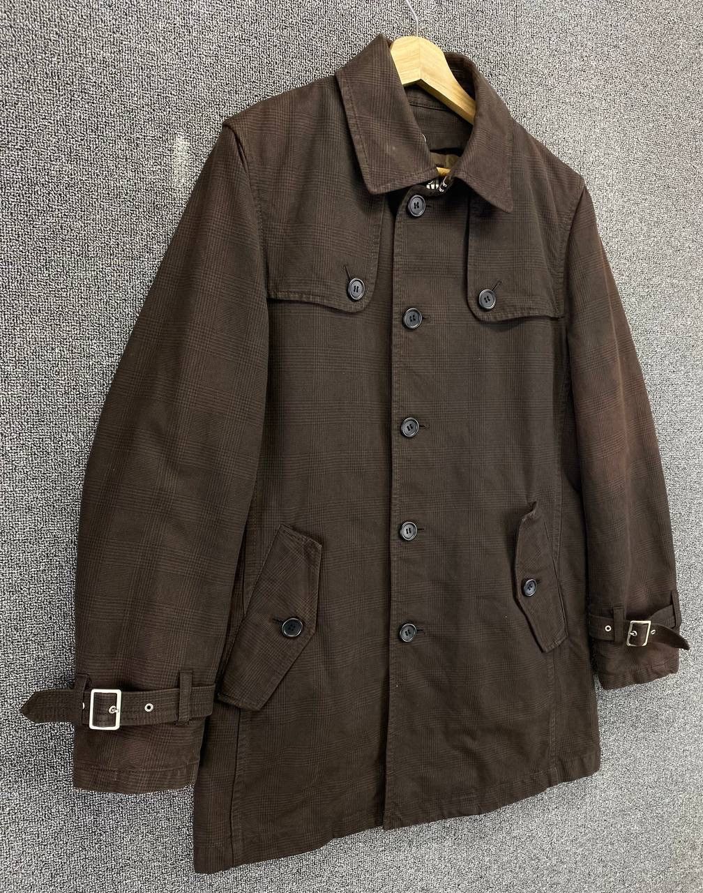 PPFM Vintage PPFM Punk Style Trench Coat Long Jacket Size US M / EU 48-50 / 2 - 2 Thumbnail