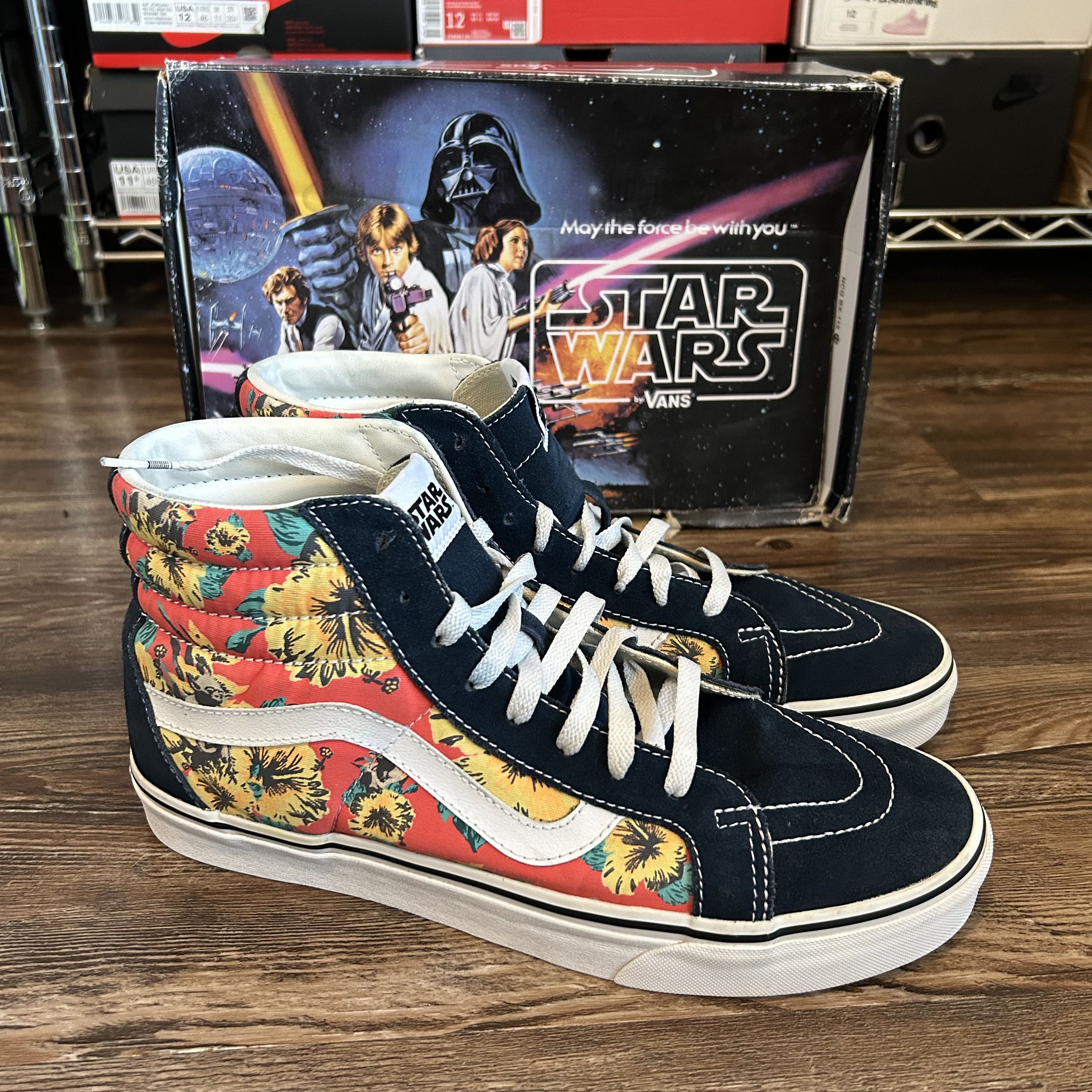 Star fashion wars vans size 12