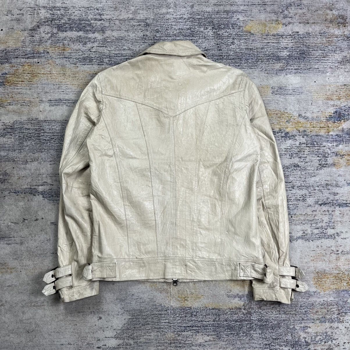 Isamu Katayama Backlash Rattle trap double zipper bondage bikers leather jacket Size US M / EU 48-50 / 2 - 2 Thumbnail