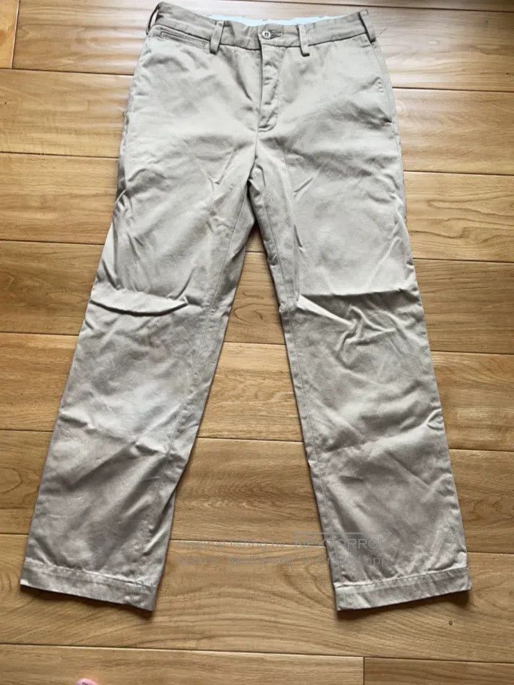 Wacko Maria Wacko Maria size s Khaki-coloured straight casual trousers Size US 28 / EU 44 - 1 Thumbnail
