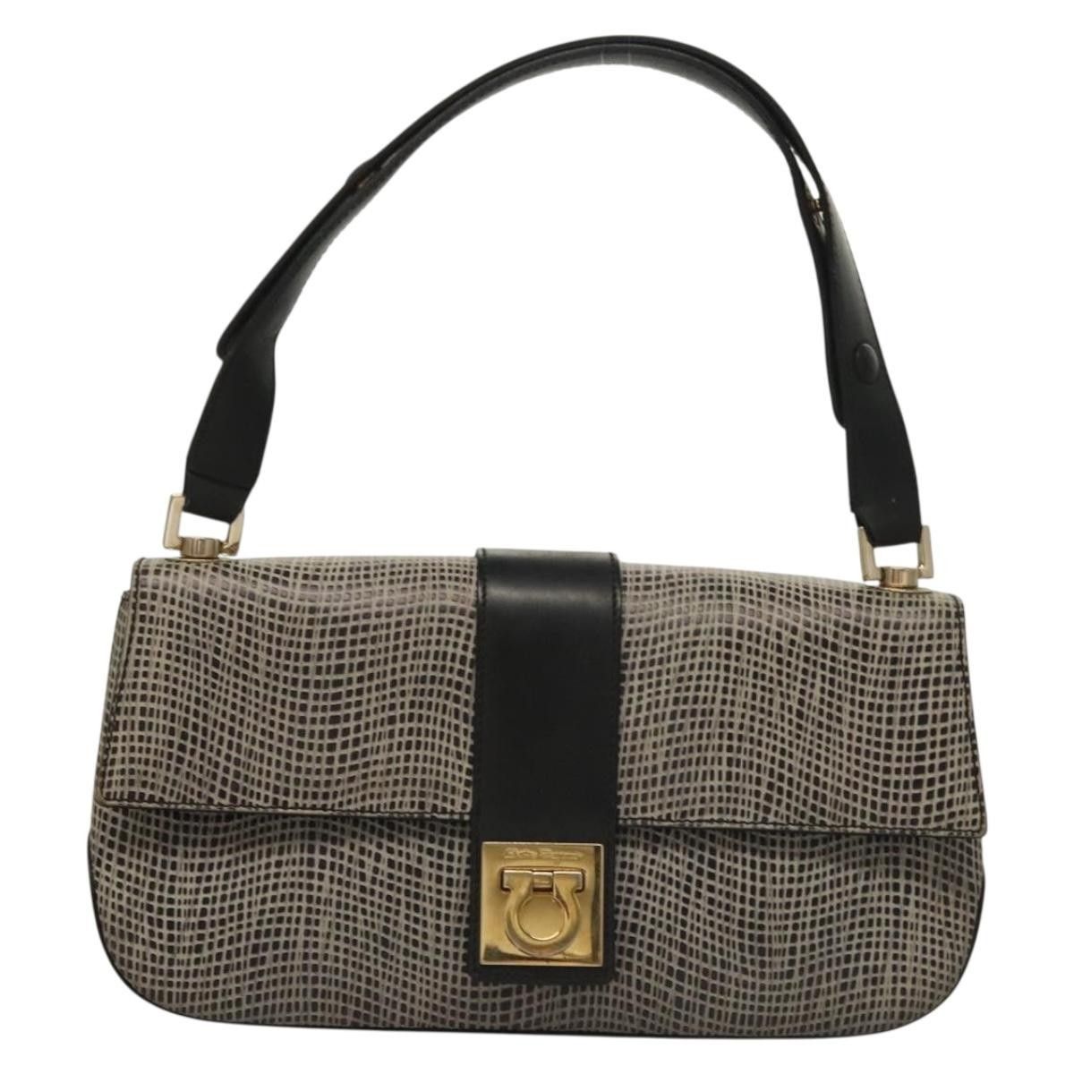 Salvatore Ferragamo Salvatore Ferragamo Gancini Shoulder Bag Leather Size ONE SIZE - 1 Thumbnail