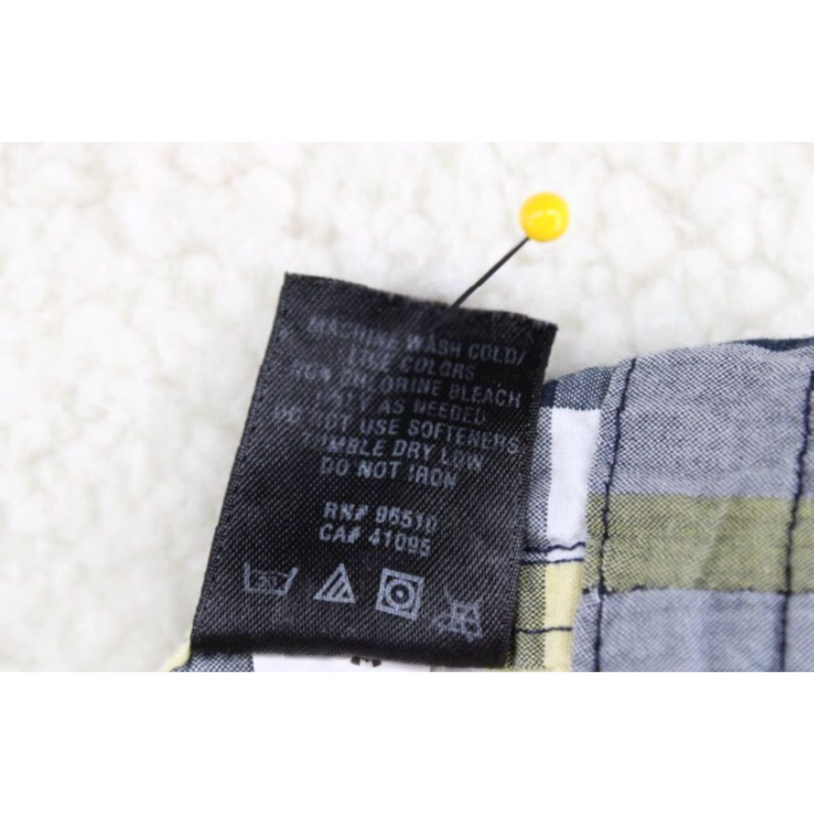 Under Armour Under Armour Shirt Men's XL Short Sleeve Plaid Cotton Preppy Black Yellow White Multicolor Casual Mens Size US XL / EU 56 / 4 - 7 Thumbnail