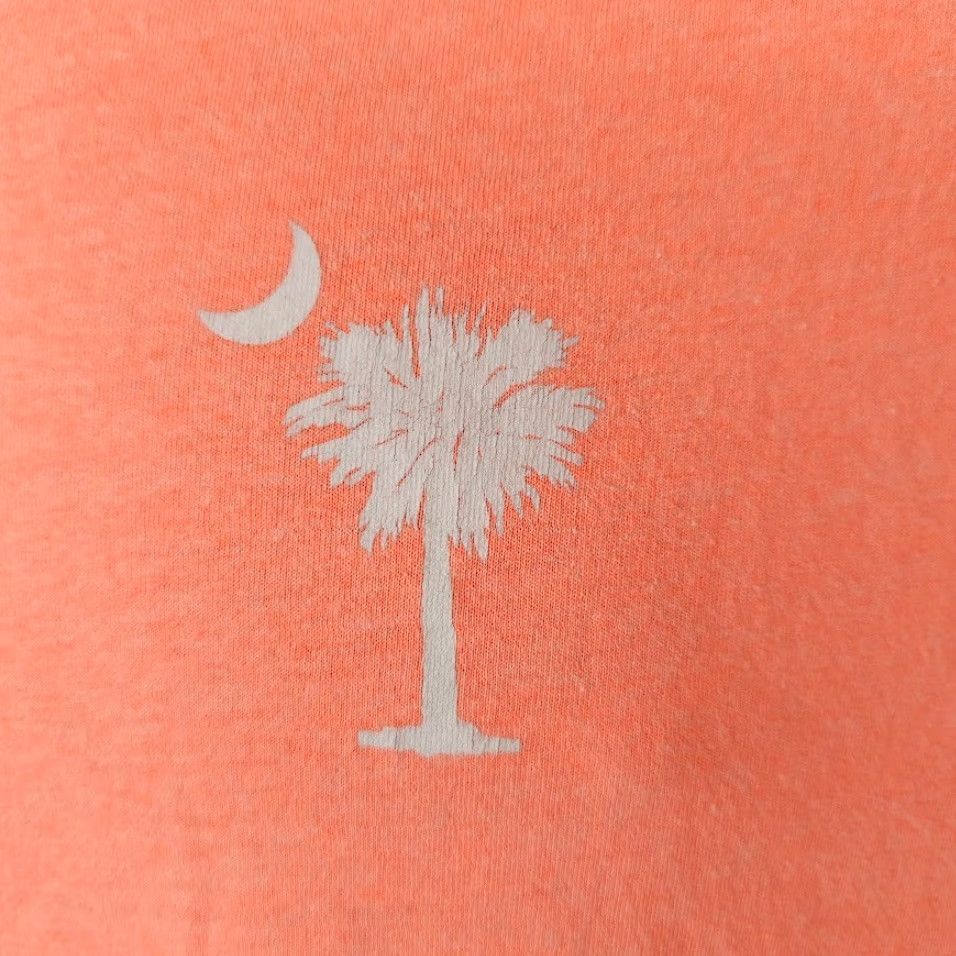 Fruit Of The Loom Fruit of the Loom South Carolina T Shirt Mens Size Medium Orange Travel Destination Tee Size US M / EU 48-50 / 2 - 3 Thumbnail