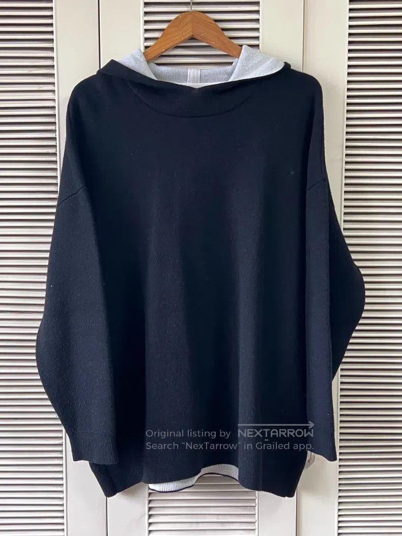 Dior Dior Hooded knitted long sleeves Size M / US 6-8 / IT 42-44 - 2 Thumbnail