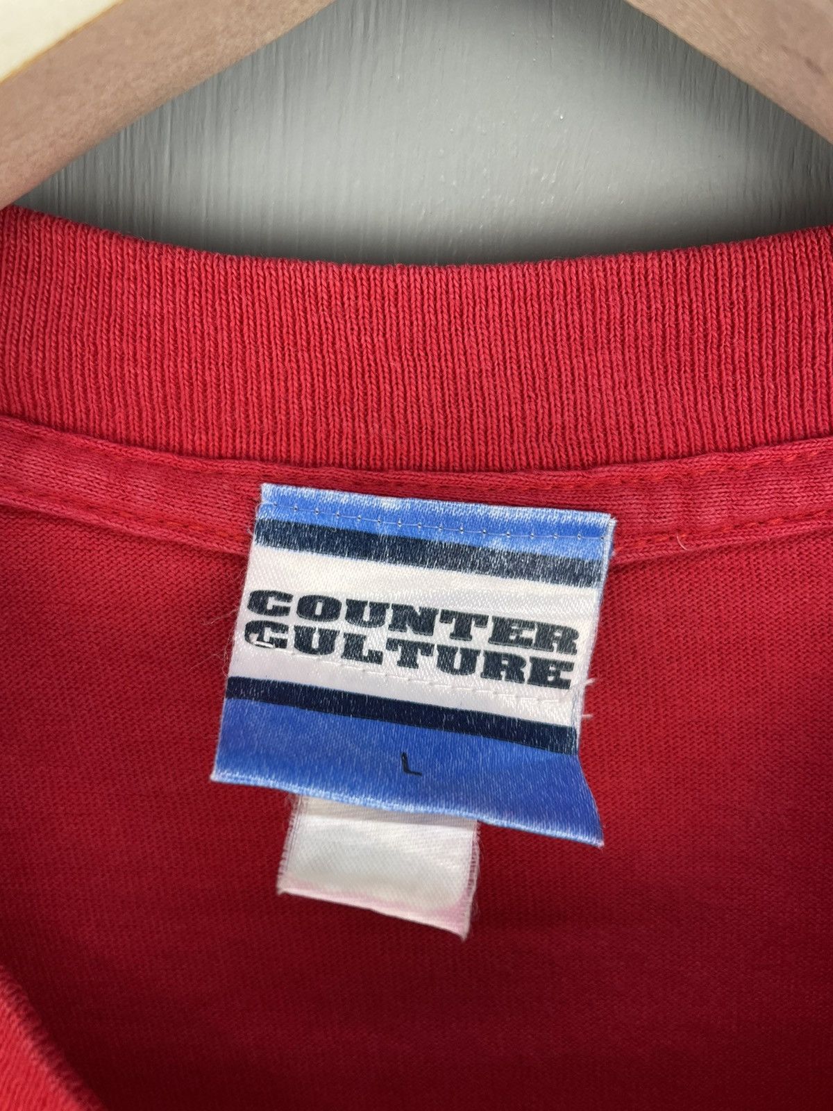 Vintage Vintage 90s Counter Culture streetwear skateboard t shirt Size US L / EU 52-54 / 3 - 8 Thumbnail