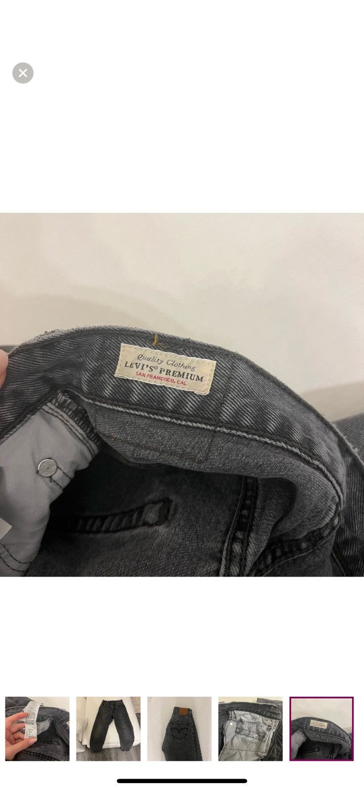 Levi's Levi 501 24x32 Size 24" / US 00 / IT 34 - 6 Thumbnail