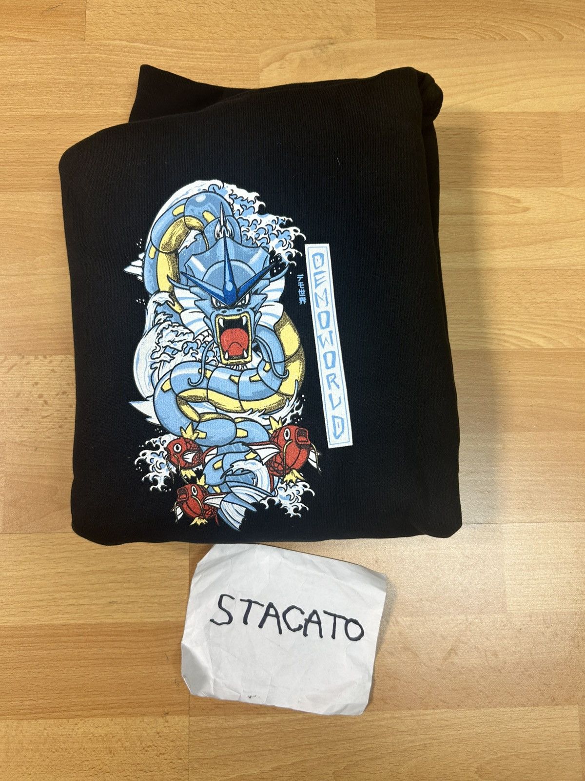 Japanese Brand × Pokemon Demo World Gyarados Hoodie Black Size US M / EU 48-50 / 2 - 4 Thumbnail