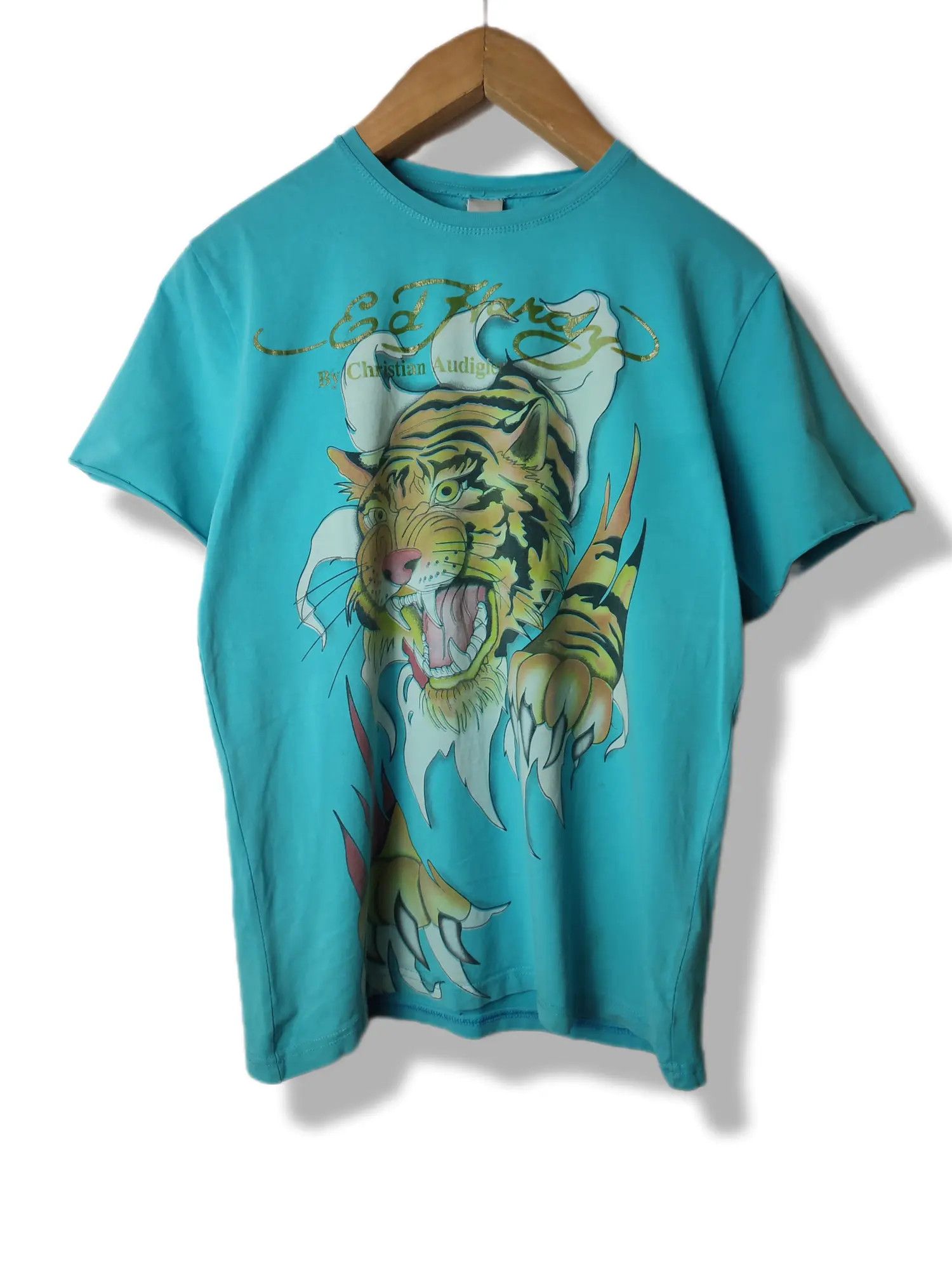 Affliction Ed hardy 3D tiger vintage t shirt Size US M / EU 48-50 / 2 - 2 Thumbnail