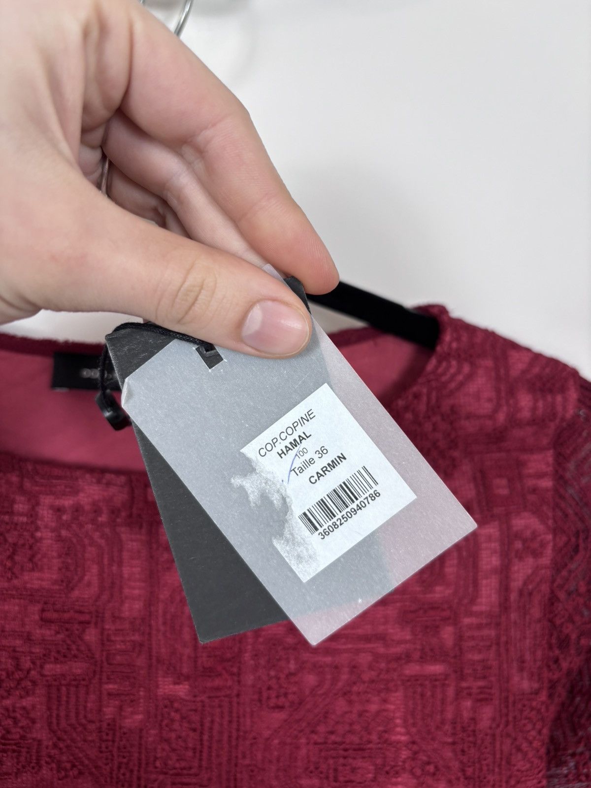 Cop Copine Cop Copine Paris Hamal NWT Red Overlay Dress Textured Belted Size S / US 4 / IT 40 - 11 Thumbnail