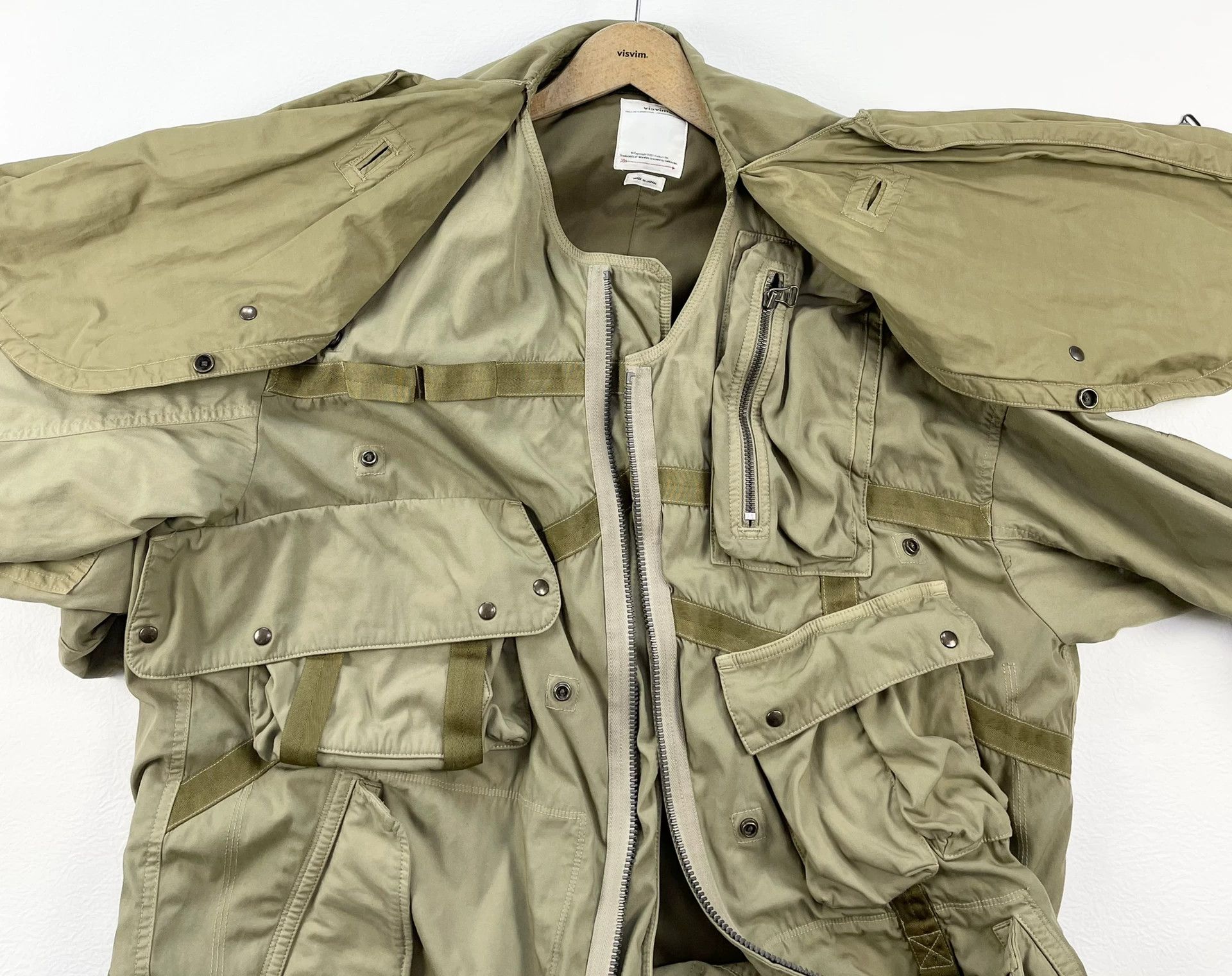 Visvim VISVIM Paratrooper Coat Mud-Dyed Size 3 Size US L / EU 52-54 / 3 - 4 Thumbnail