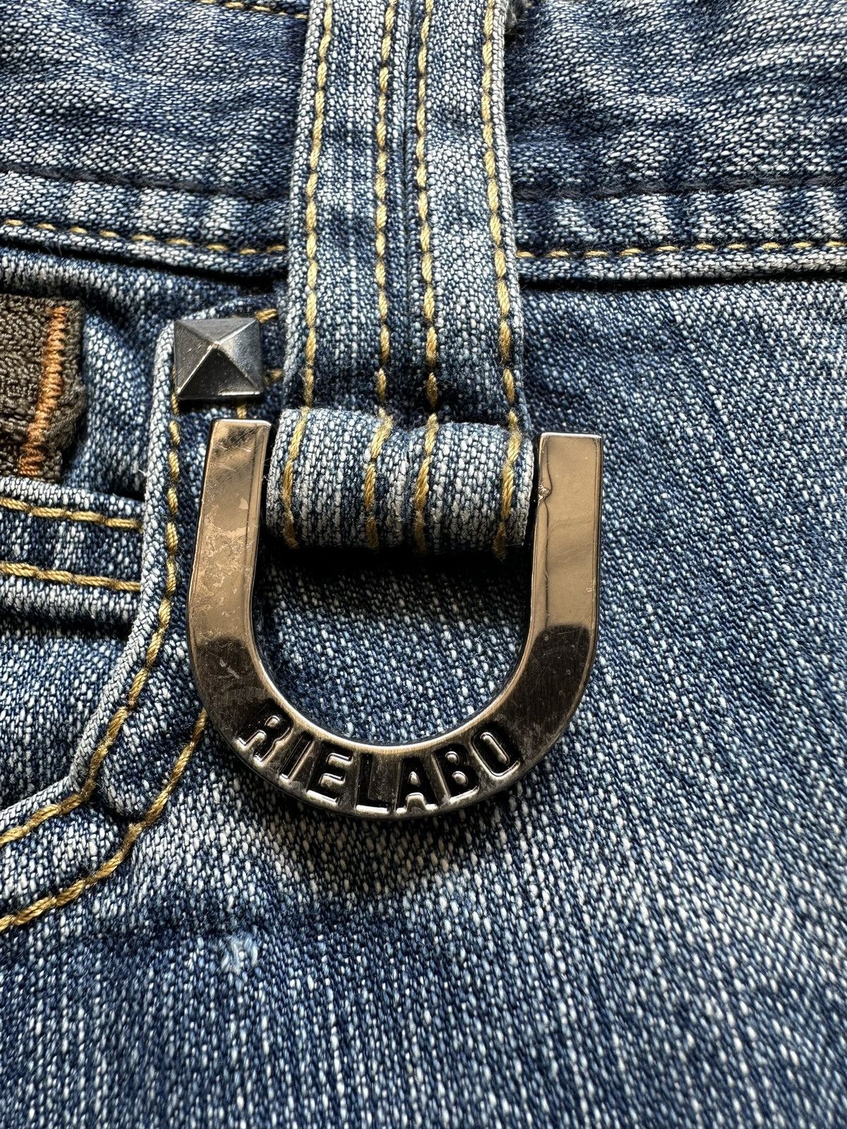 If Six Was Nine × Nicole Club × Tornado Mart 00's '' REILABO '' by Nicole NCFM Detroit denim jeans Size US 31 - 14 Thumbnail