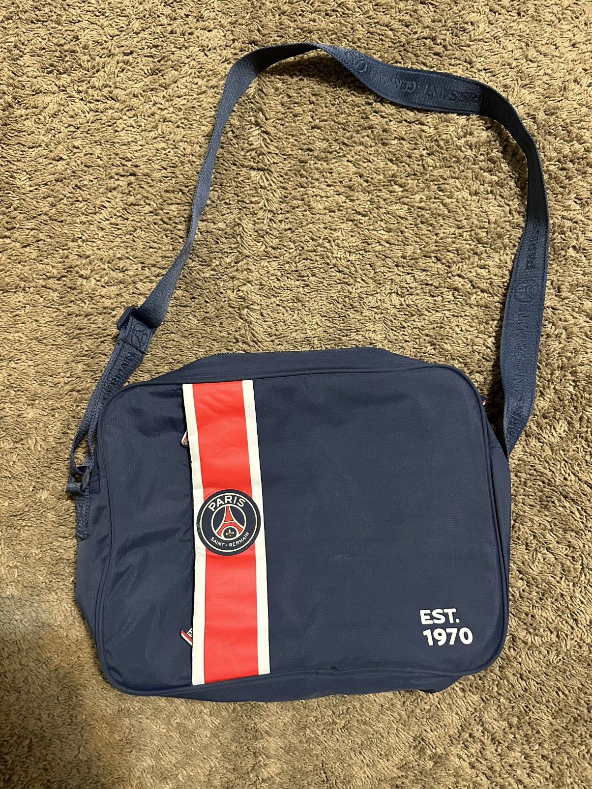 Nike Vintage Paris Saint-Germain F.C. shoulder bag 00s Size ONE SIZE - 1 Thumbnail