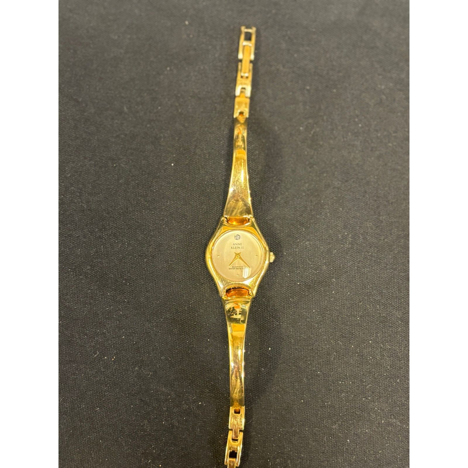 Anne Klein Anne Klein Gold Tone Women’s Watch! New Battery! Size ONE SIZE - 8 Thumbnail