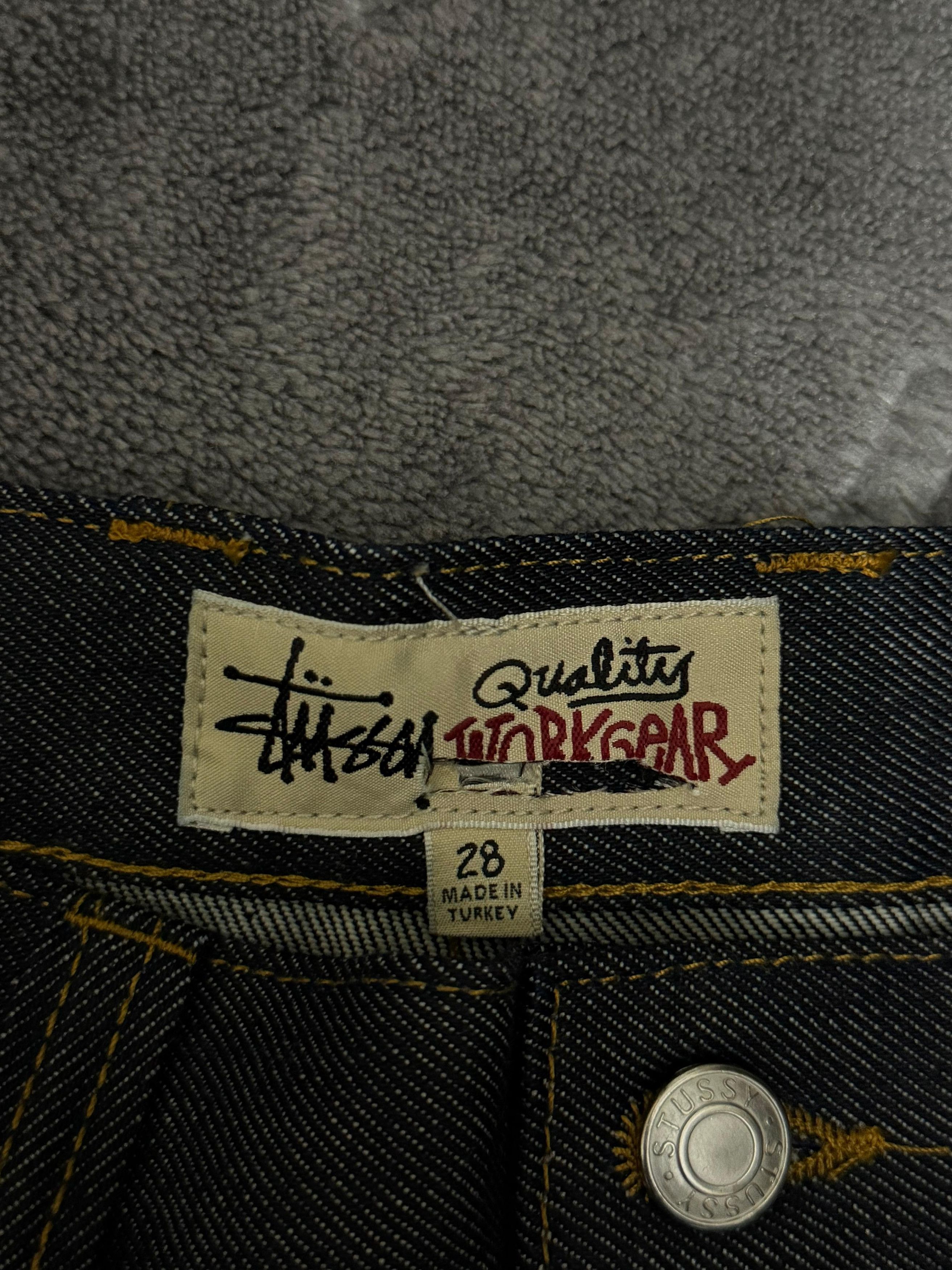 Stussy CC28 Carpenter Pant Raw Denim in Black Size US 28 / EU 44 - 5 Thumbnail