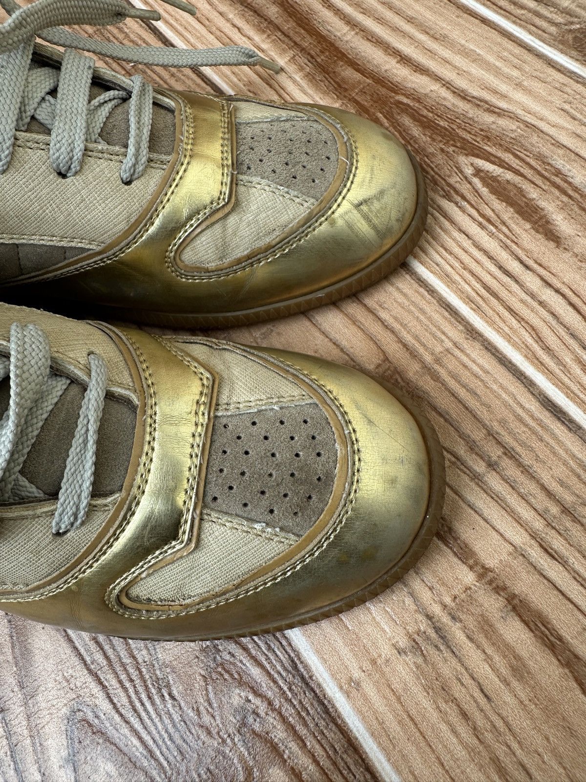Maison Margiela maison Margiela Replica "Gold Plated" Size US 7 / IT 37 - 15 Thumbnail