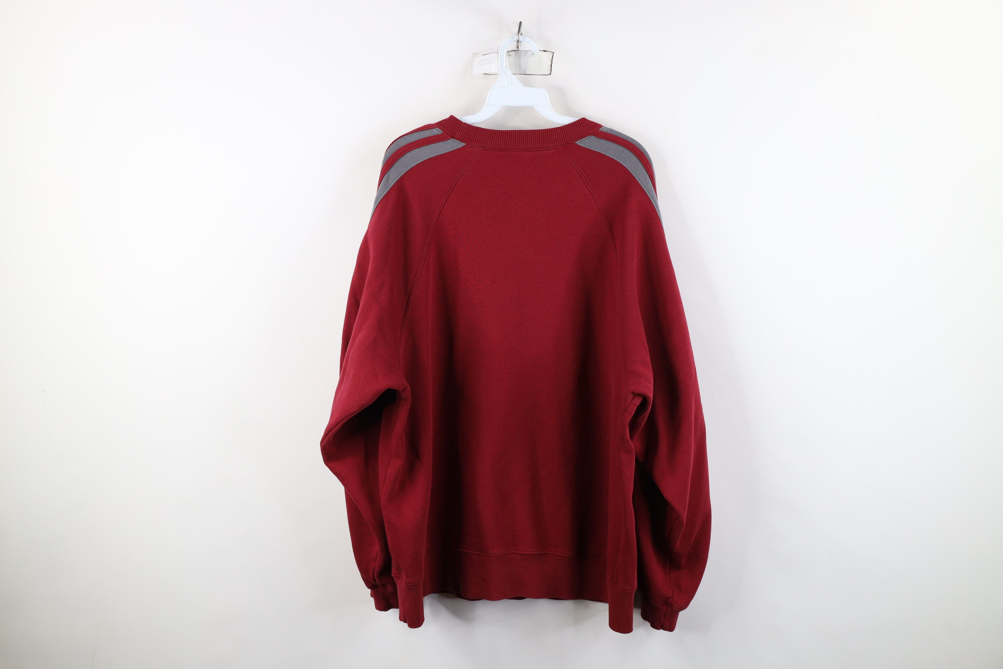 Adidas Vintage 90s Y2K Adidas Spell Out Crewneck Sweatshirt Red Size US M / EU 48-50 / 2 - 13 Thumbnail