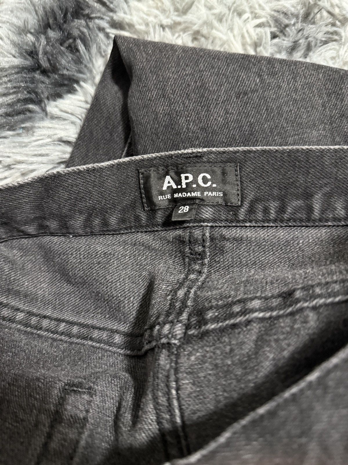 A.P.C. APC Vintage Black Slim Jeans Size US 28 / EU 44 - 3 Thumbnail