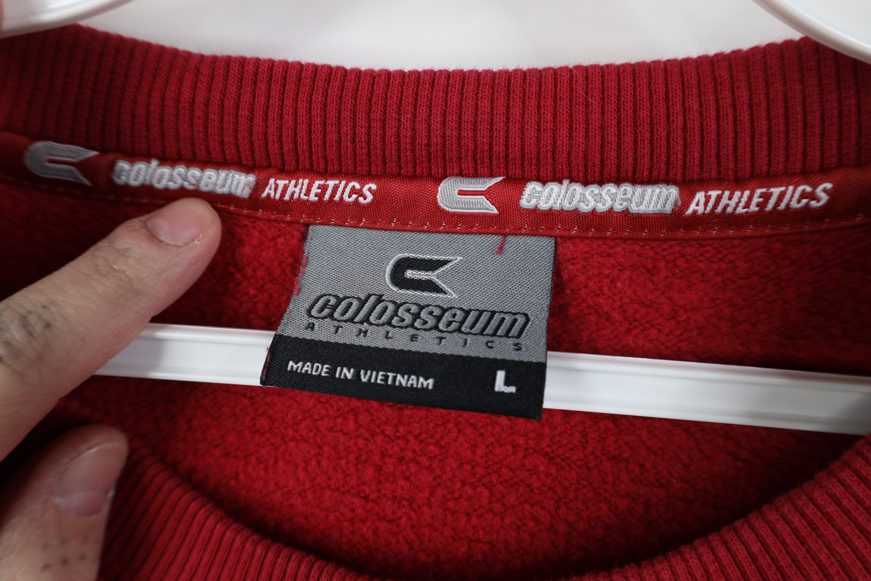 Vintage Vintage University of Alabama Crewneck Sweatshirt Red Size US L / EU 52-54 / 3 - 10 Thumbnail