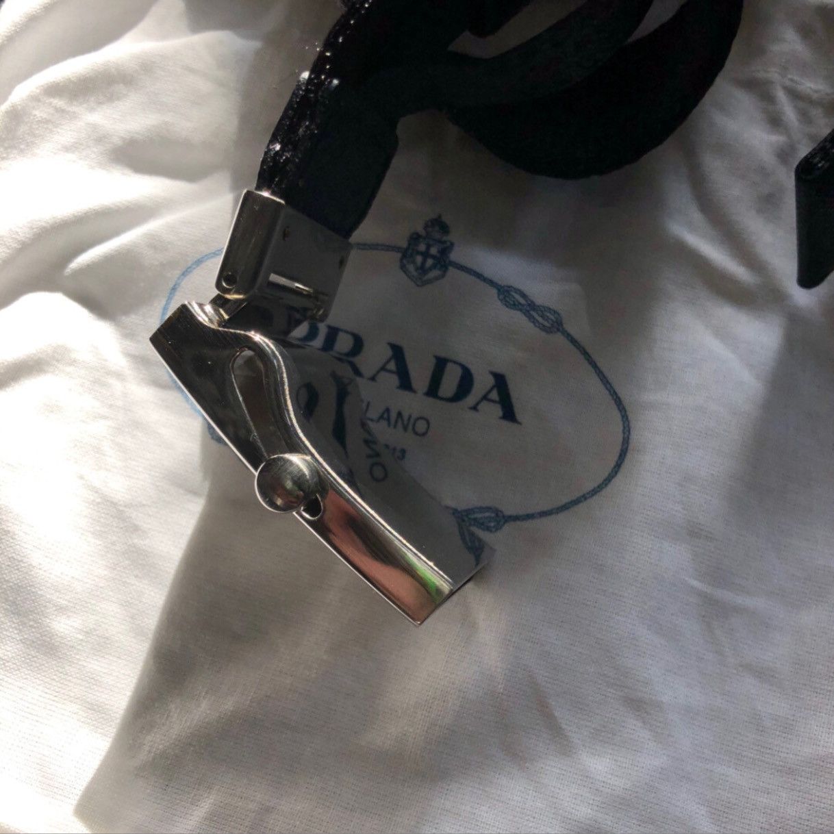 Prada Prada runway nylon double belt 190cm Size 34 - 5 Thumbnail