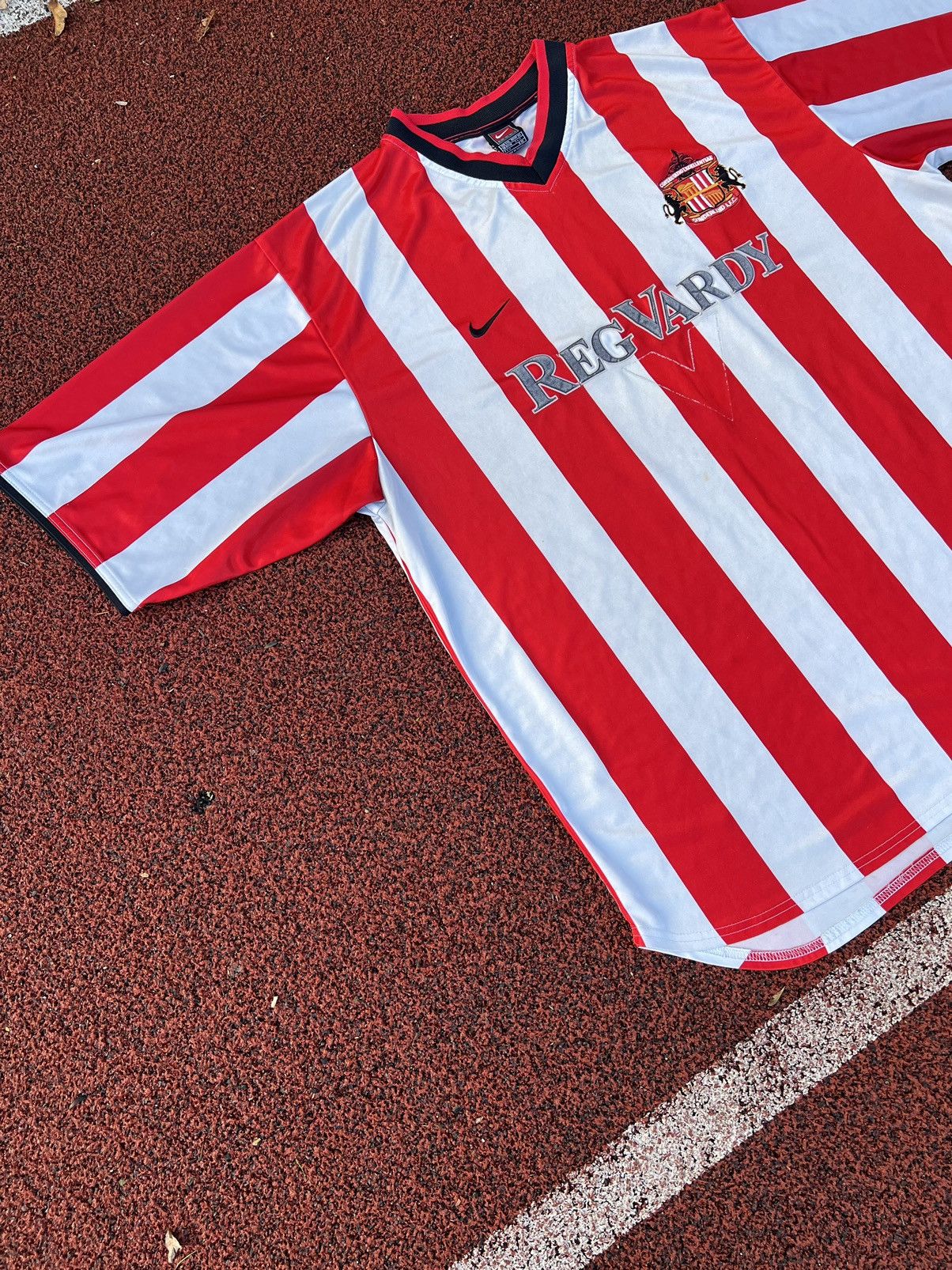 Nike 🔴⚪️Nike Team Vintage Sunderland 2000/2001 Home Jersey Size US XXL / EU 58 / 5 - 4 Thumbnail