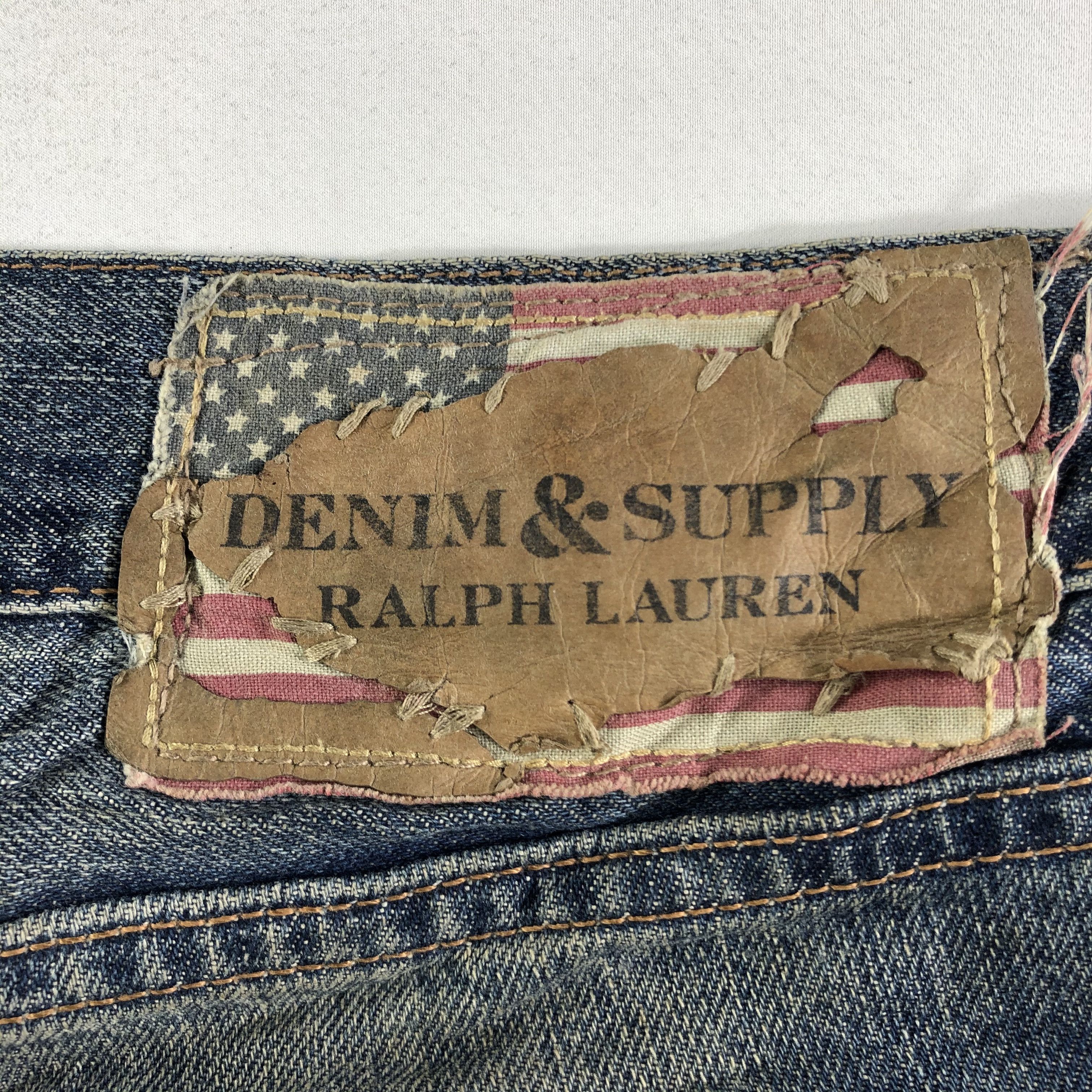Denim & Supply Ralph Lauren Vintage Denim And Supply Ralph Lauren Selvedge Jeans-JM3709 Size US 37 - 6 Thumbnail