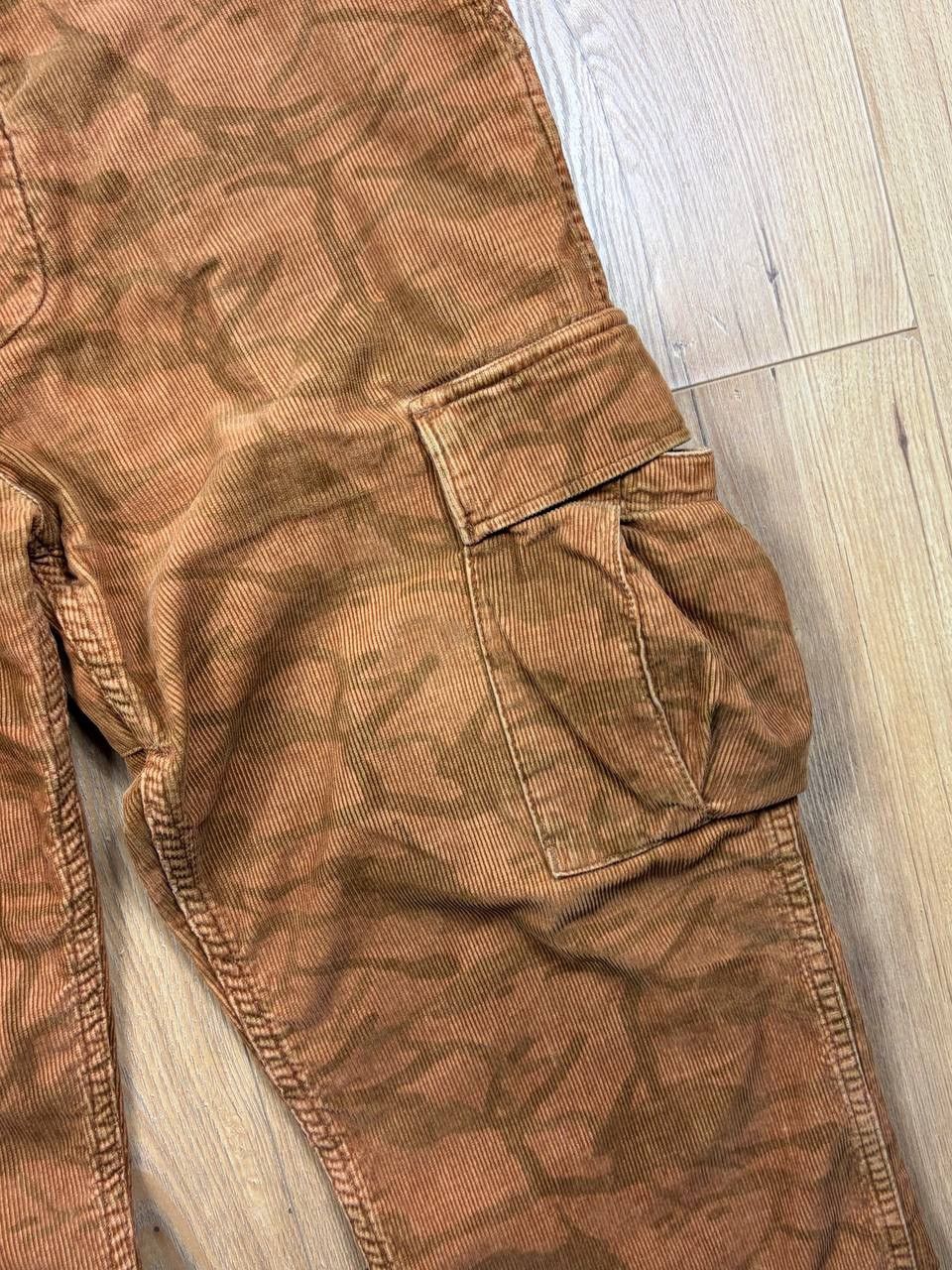 Stussy 00’s STUSSY CORDUROY CARGO MULTIPOCKET BAGGY PANTS Size US 32 / EU 48 - 2 Thumbnail