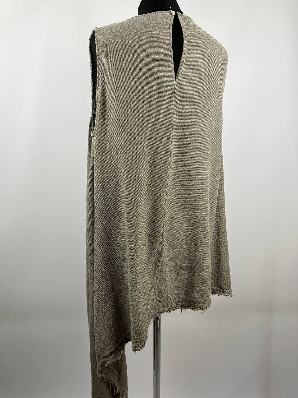 Other Ozai N Kü Womens Asymmetric Knit Dress Top Boho Sleeveless Size XXL / US 16-18 / IT 52-54 - 4 Thumbnail