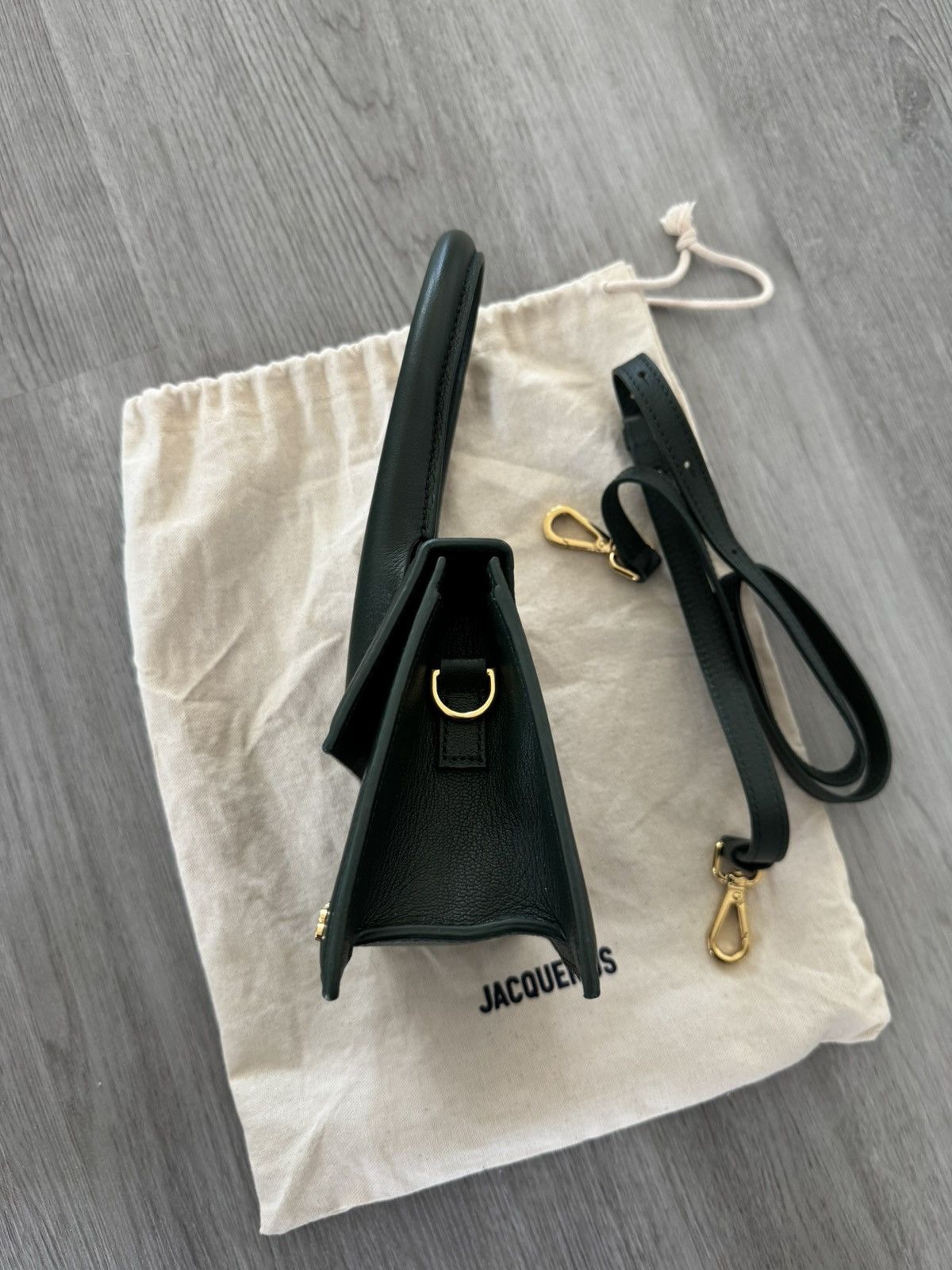 Jacquemus Jacquemus Chiquito Small Green Bag leather Size ONE SIZE - 4 Thumbnail